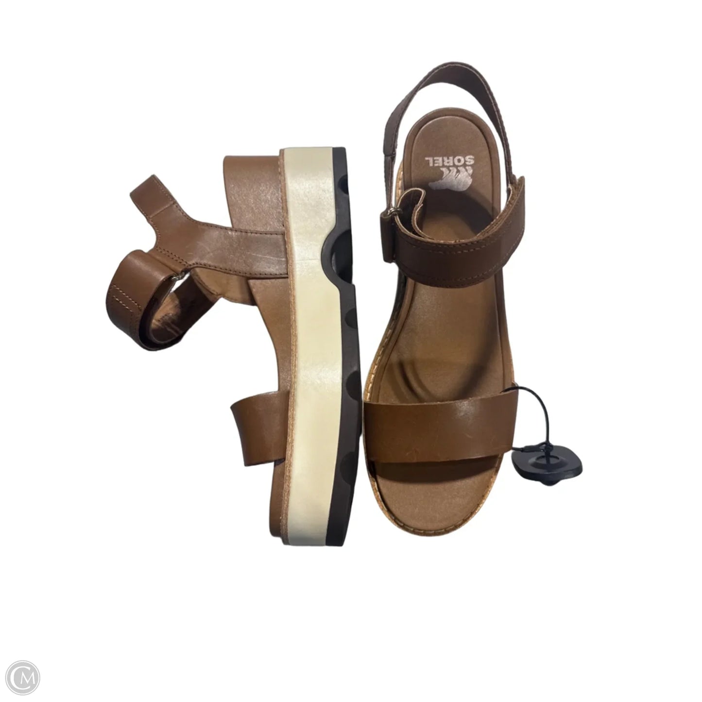 Sandals Flats By Sorel In Brown, Size: 9
