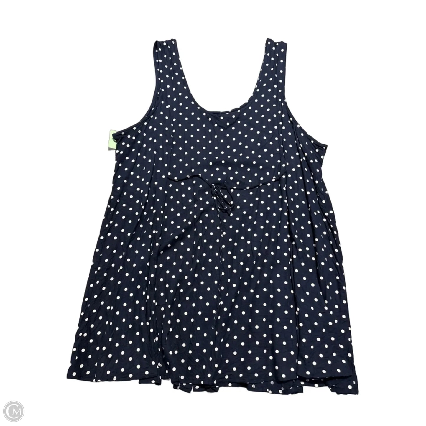 Dress Casual Short By Old Navy In Blue & White, Size: 3x