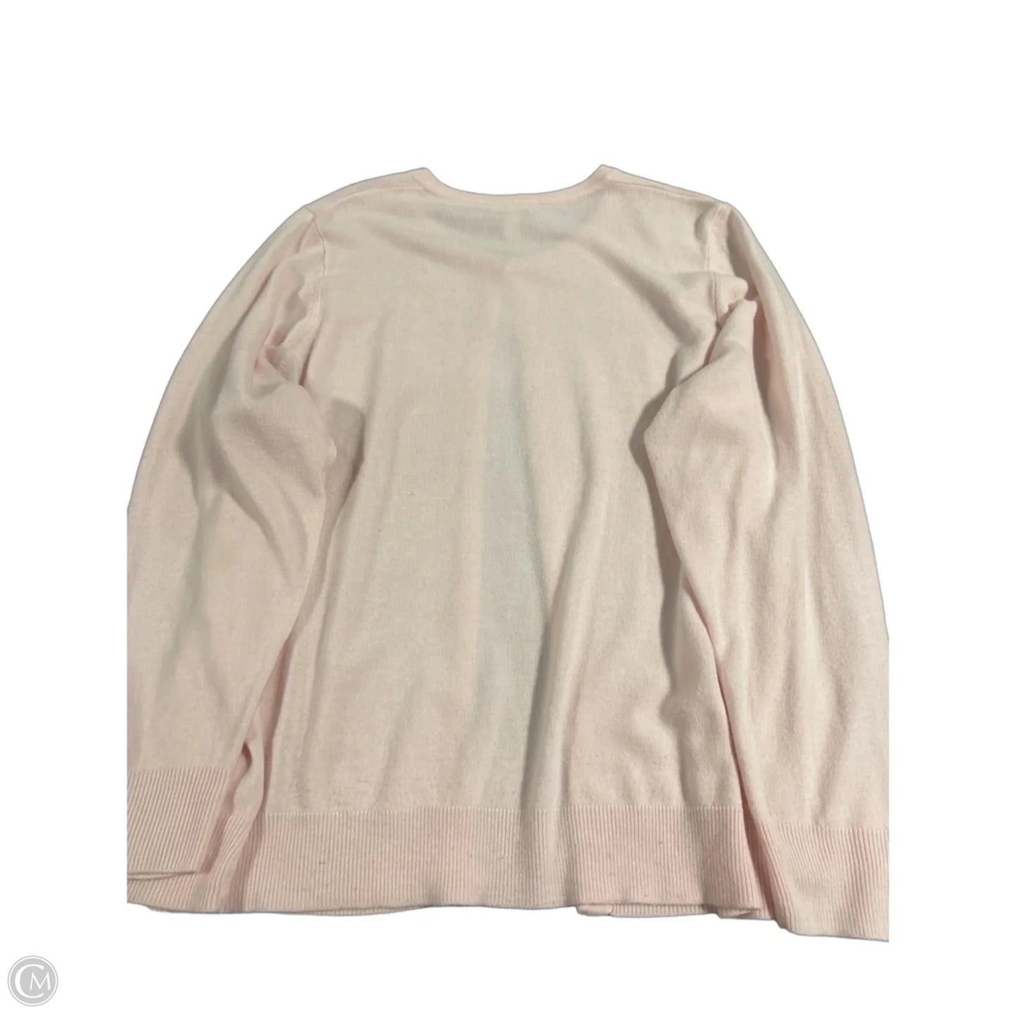 Cardigan By Croft And Barrow In Pink, Size: 3x
