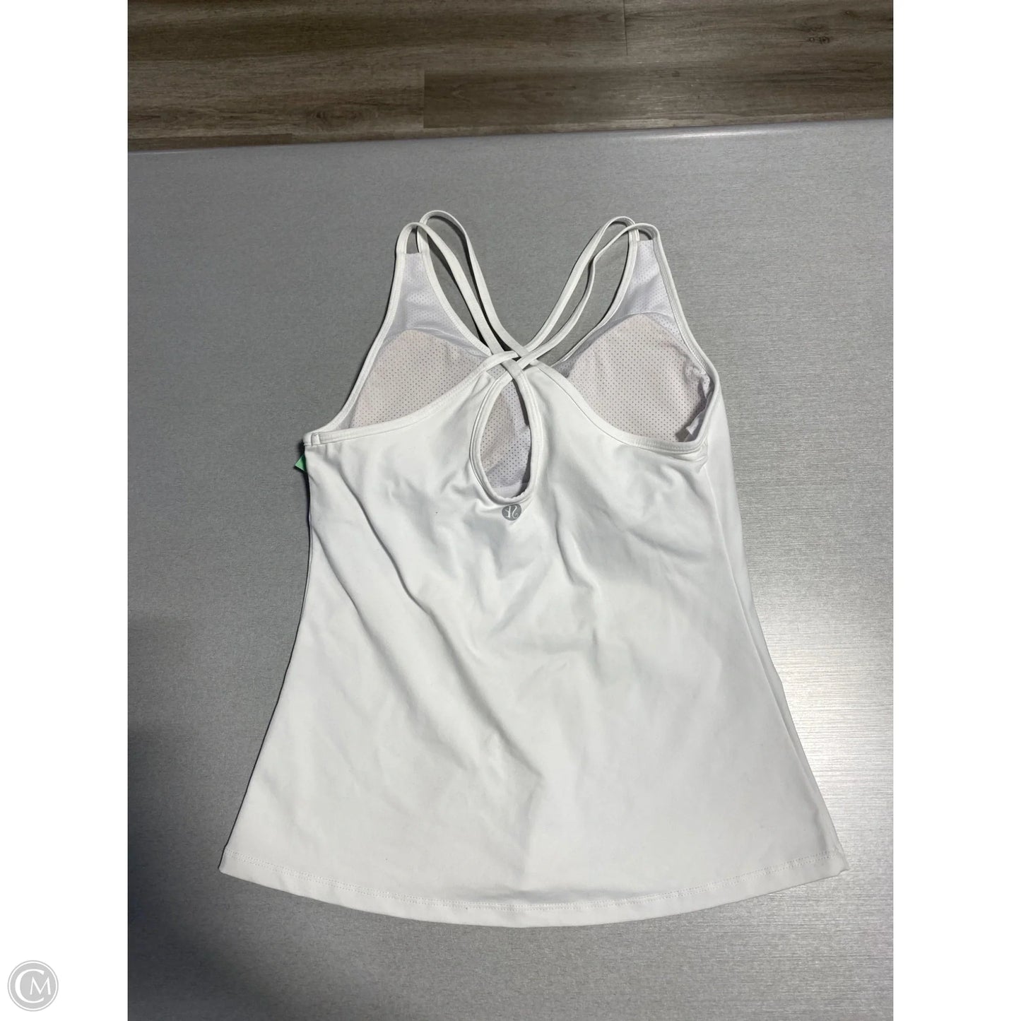Athletic Tank Top By Cme In White, Size: M