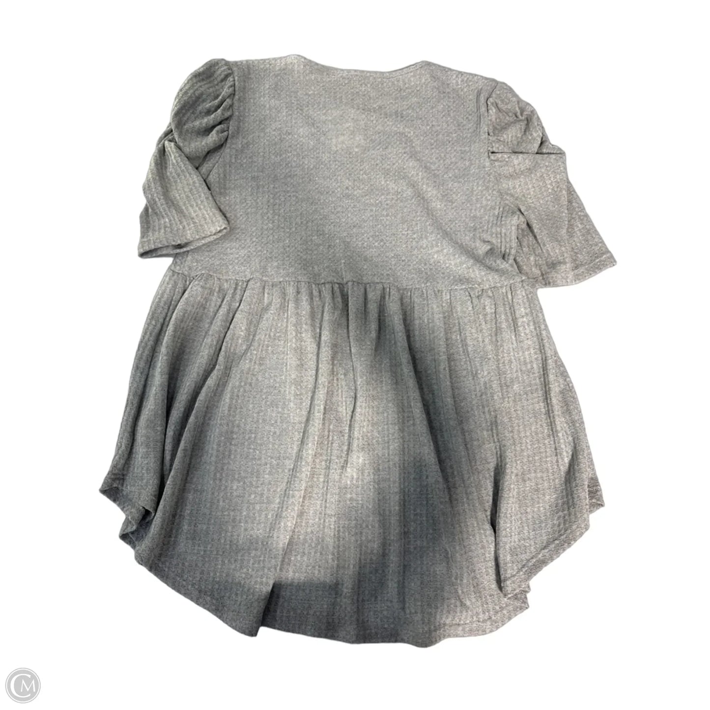 Top Short Sleeve By Heimish Usa In Grey, Size: M