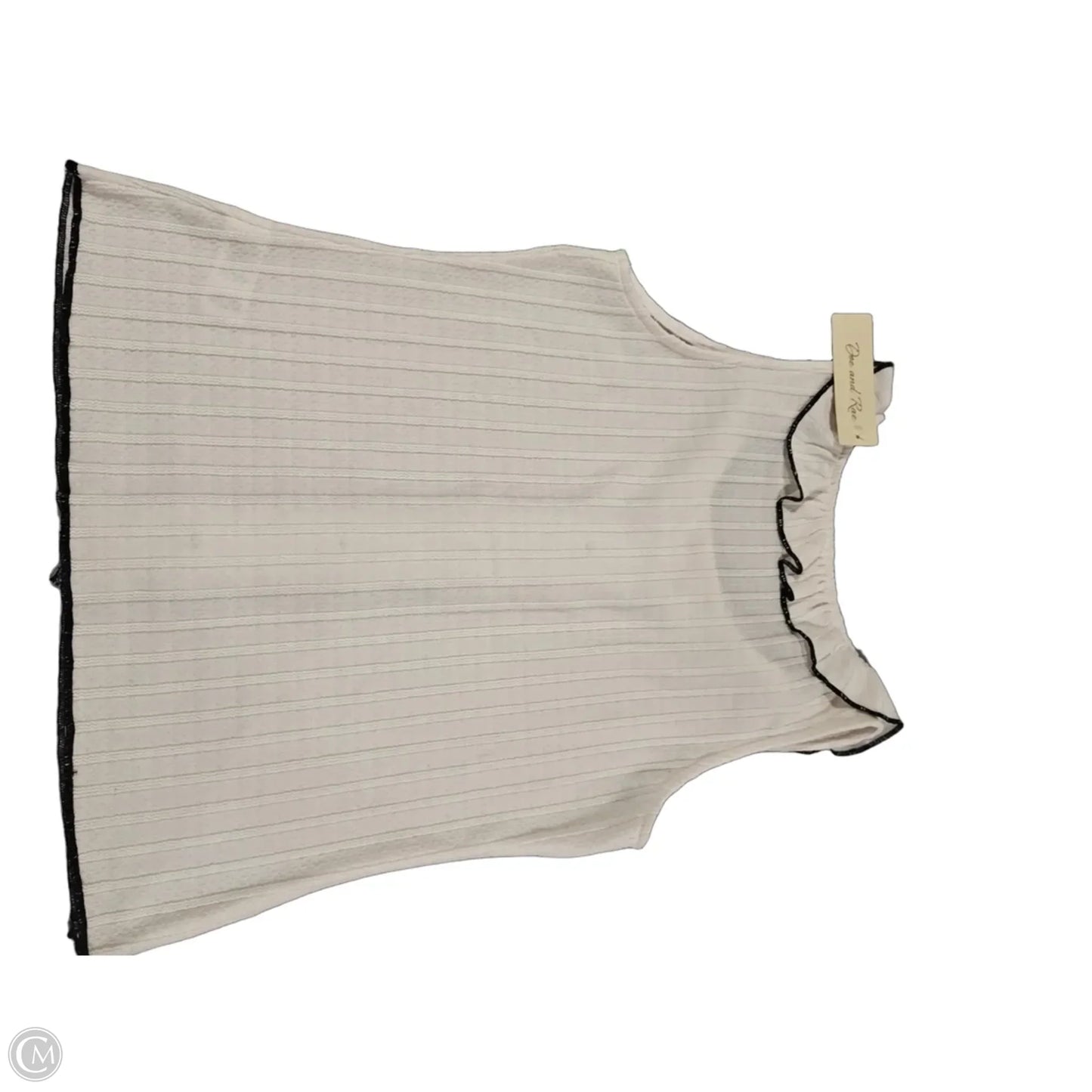 Tank Top By Doe & Rae In White, Size: S