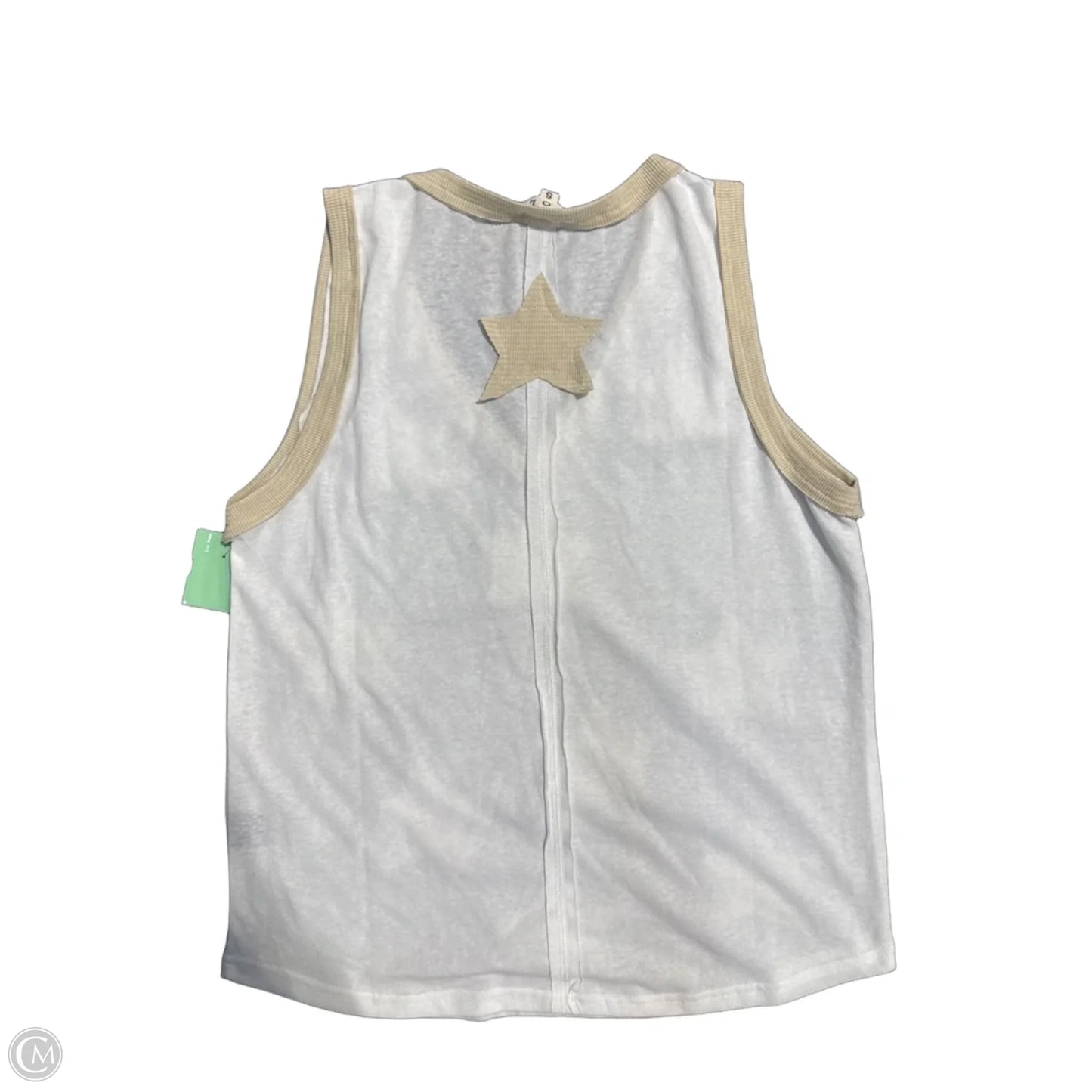 Tank Top By Pol In White, Size: S