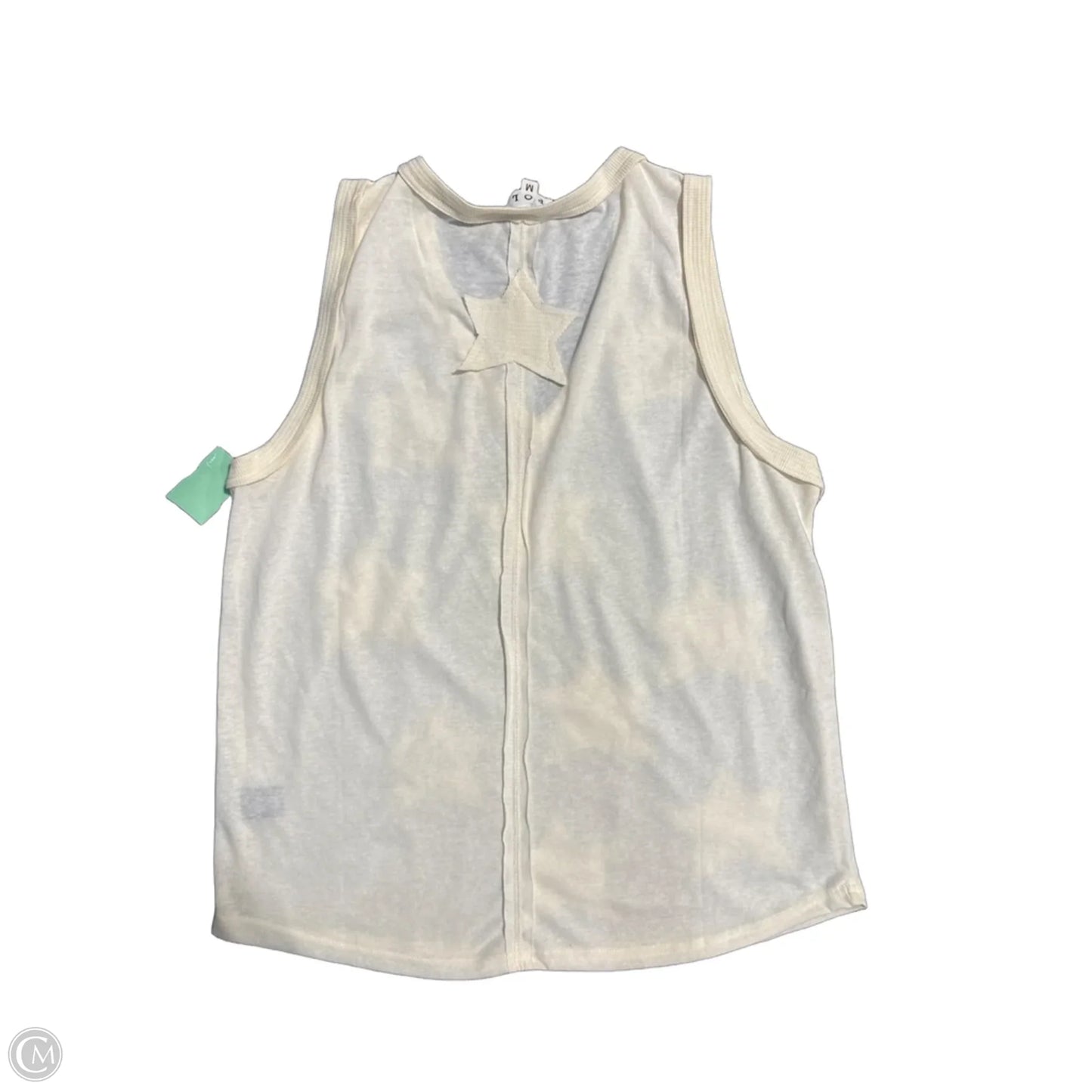 Tank Top By Pol In Cream, Size: M
