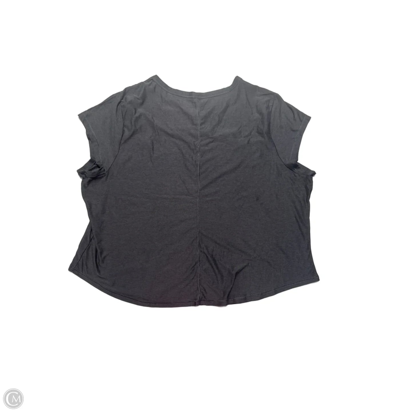 Athletic Top Short Sleeve By Old Navy In Grey, Size: Xxl