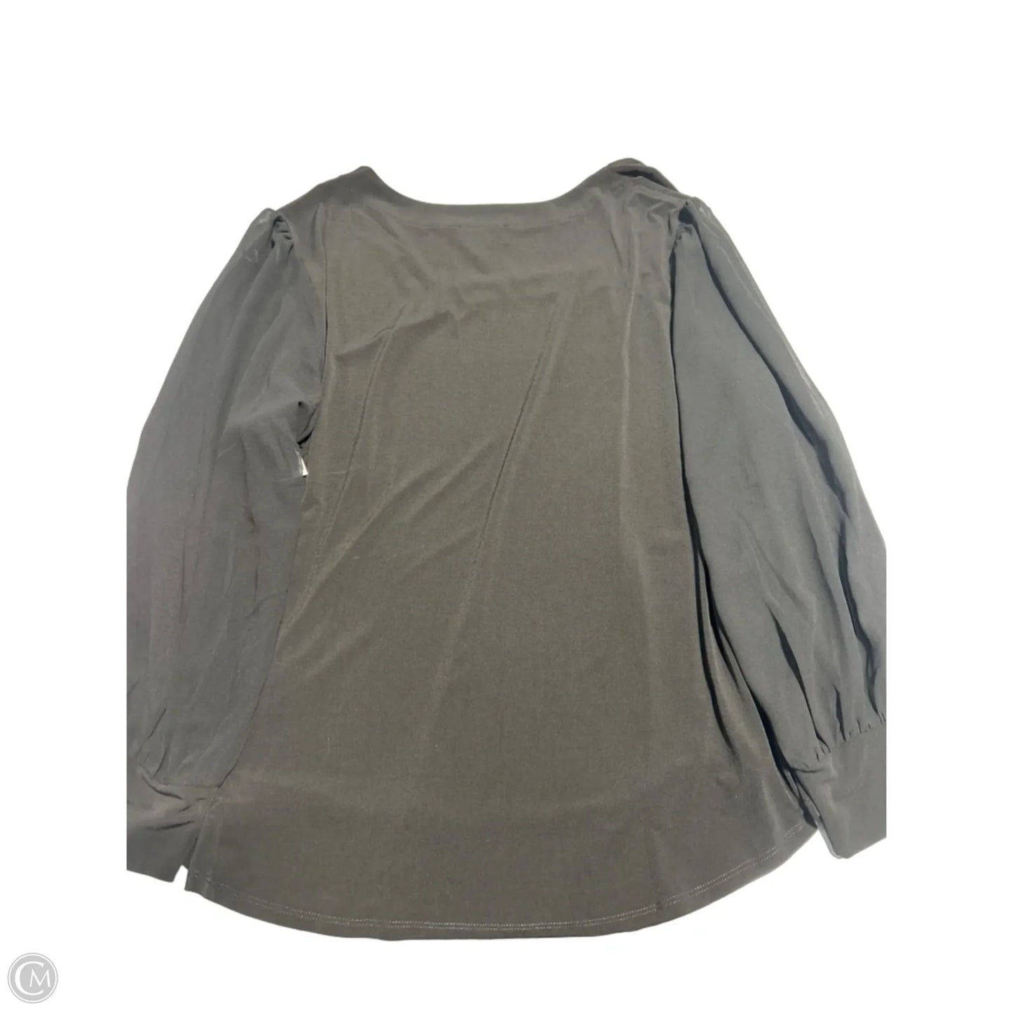 Top Long Sleeve By Premise In Black, Size: 3x