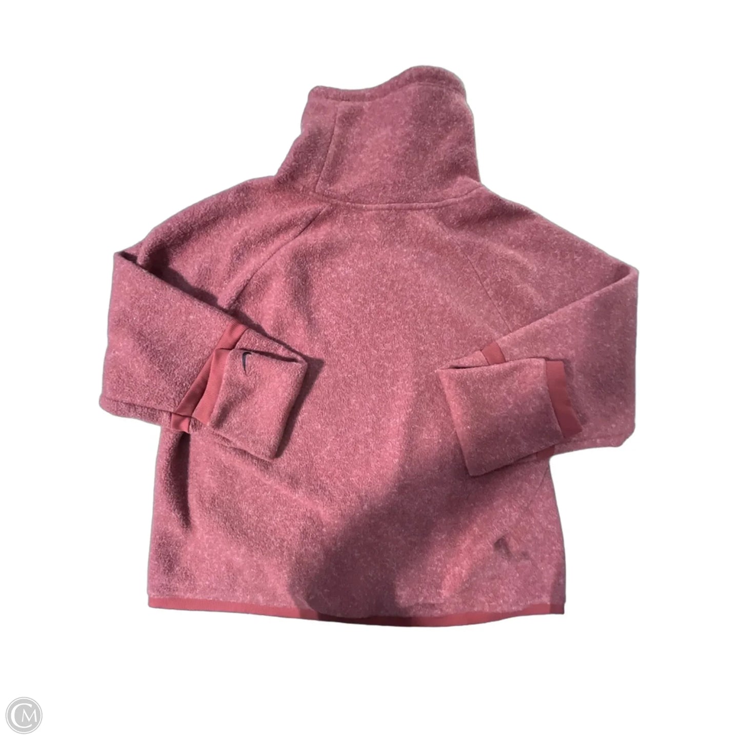 Athletic Sweatshirt Collar By Nike In Red, Size: Xl
