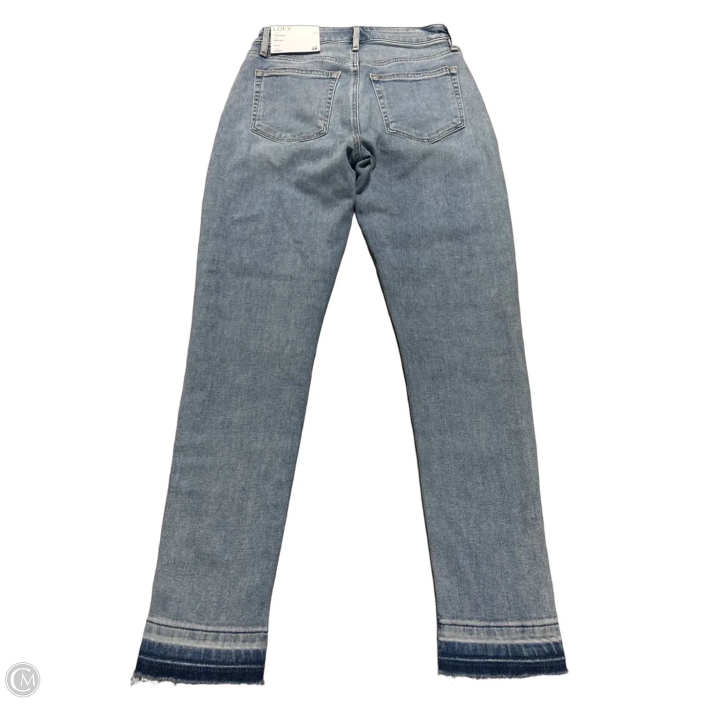 Jeans Skinny By Loft In Blue, Size: 2