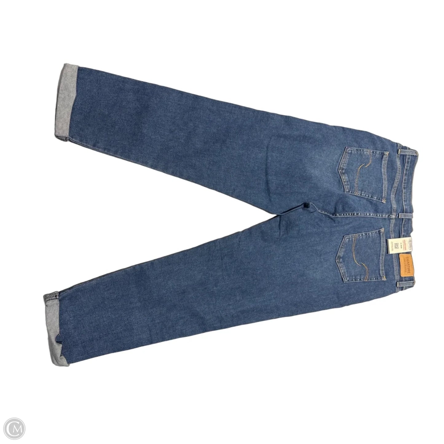 Jeans Boyfriend By Levis In Blue Denim, Size: 8