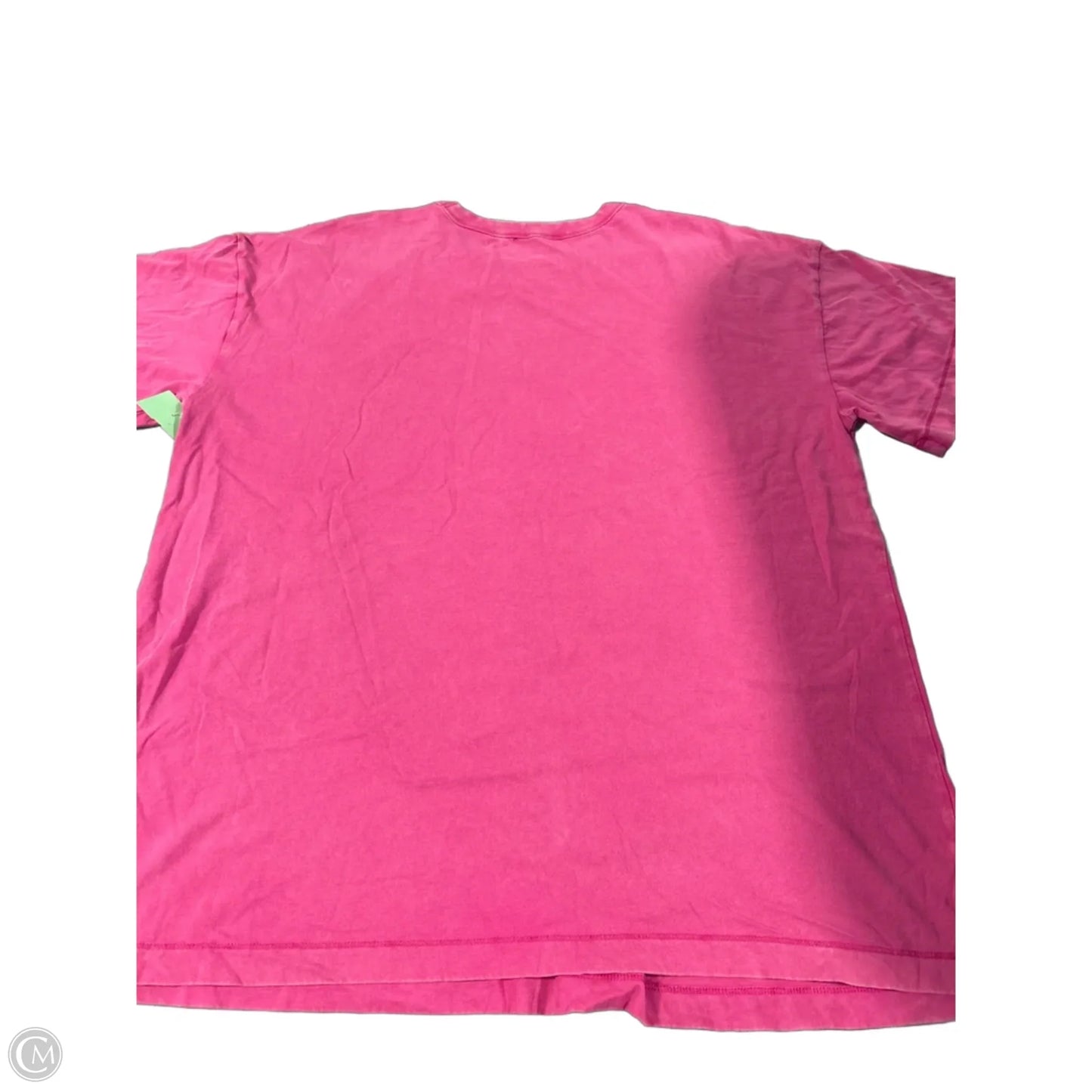 Top Short Sleeve Basic By Old Navy In Pink, Size: Xl