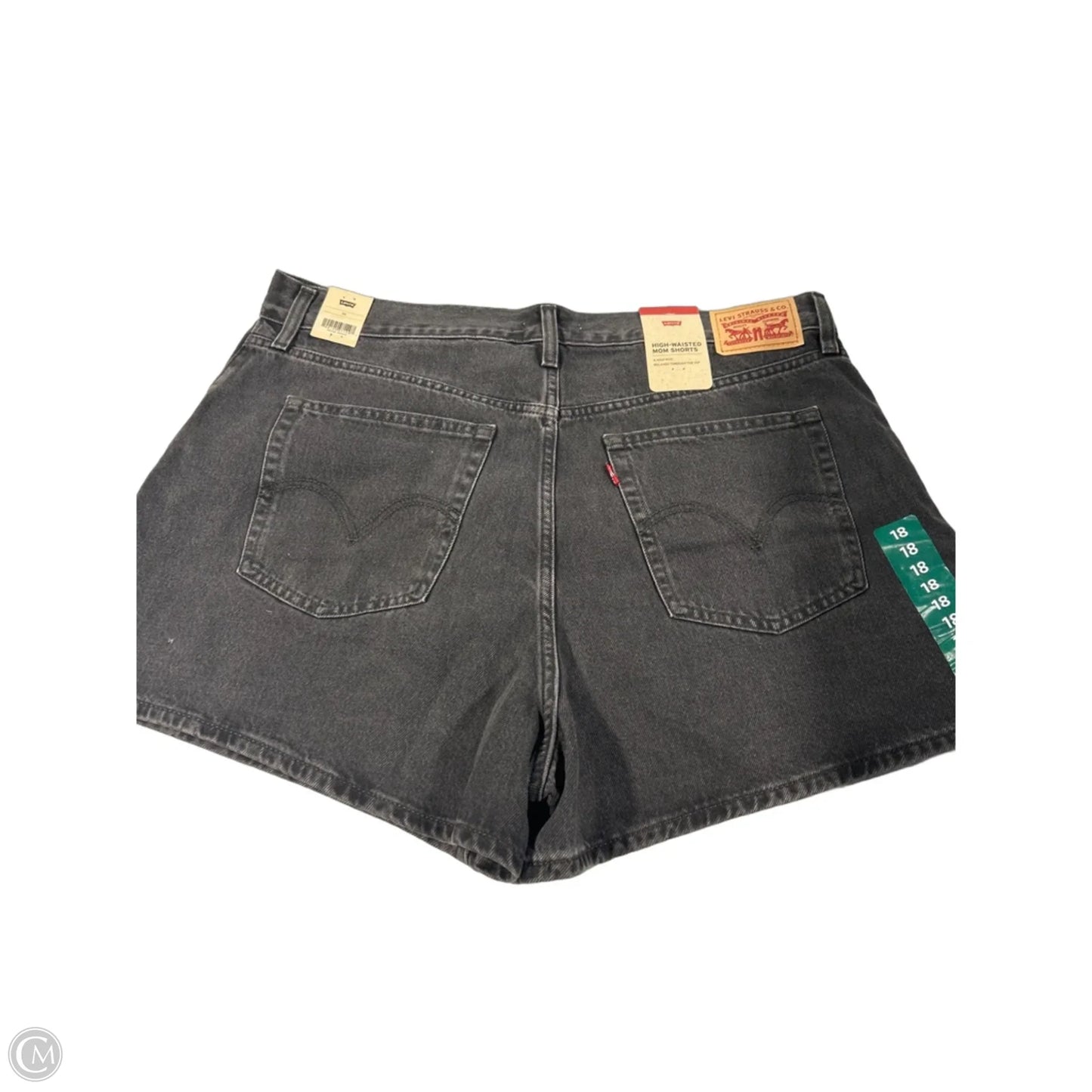 Shorts By Levis In Black, Size: 18