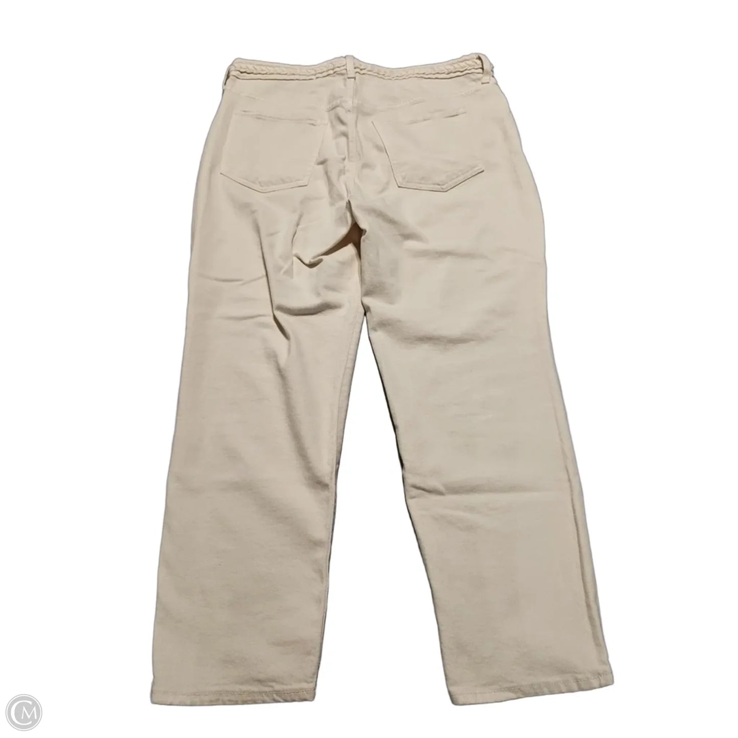 Jeans Straight By Old Navy In Cream, Size: 16