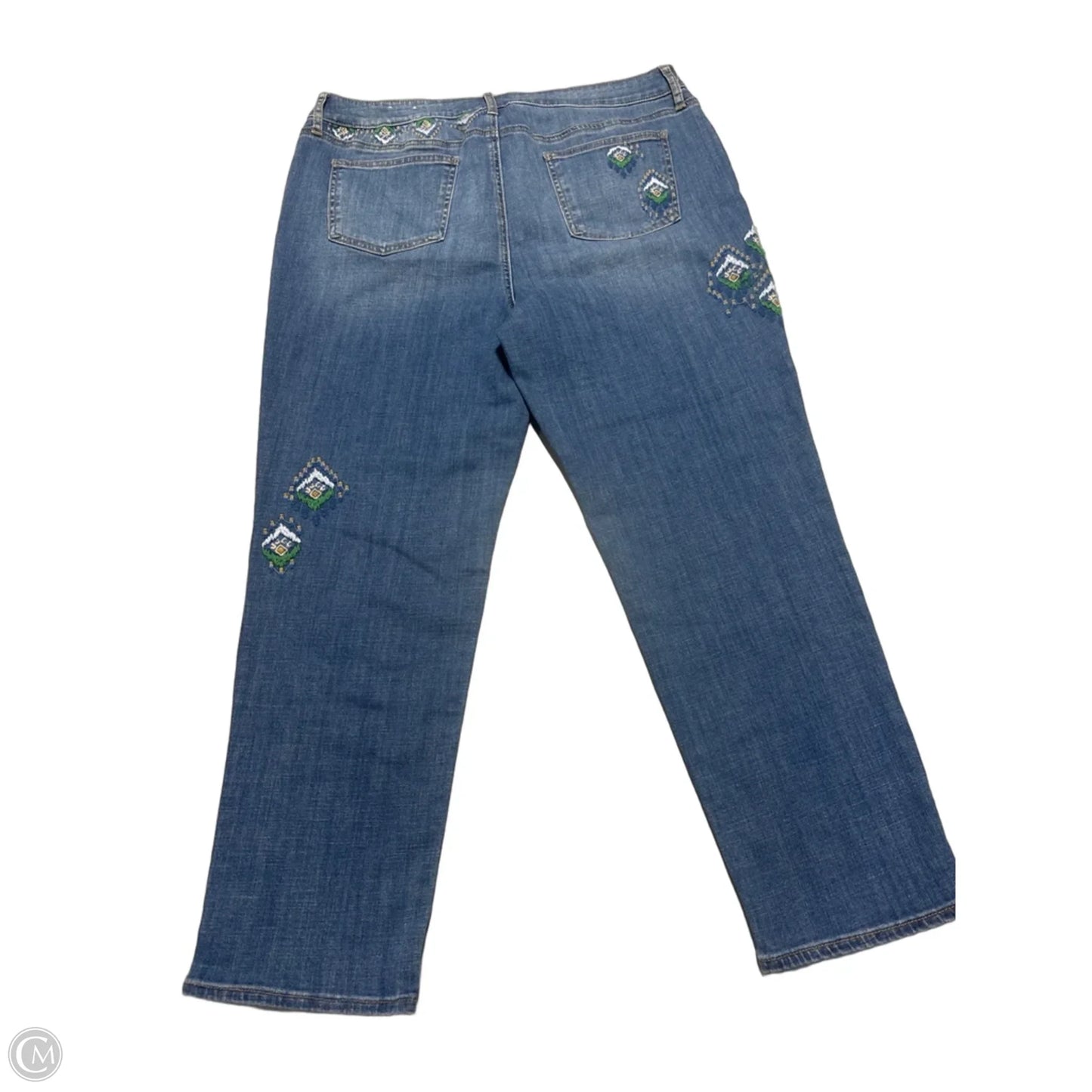 Jeans Skinny By Chicos In Blue, Size: 4