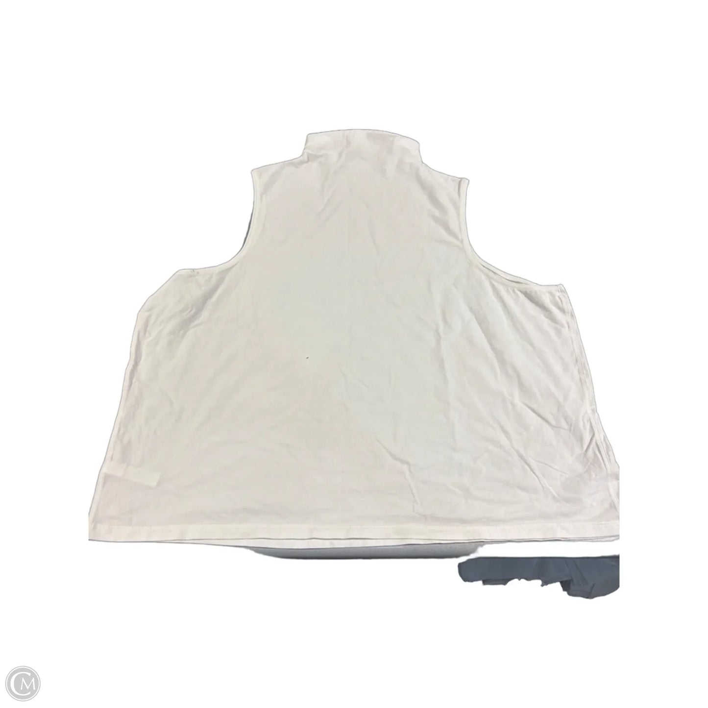 Tank Top By Athleta In White, Size: 3x