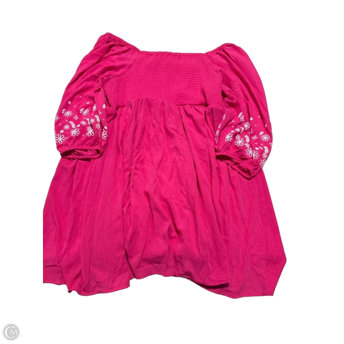 Dress Casual Short By Torrid In Pink, Size: 3x