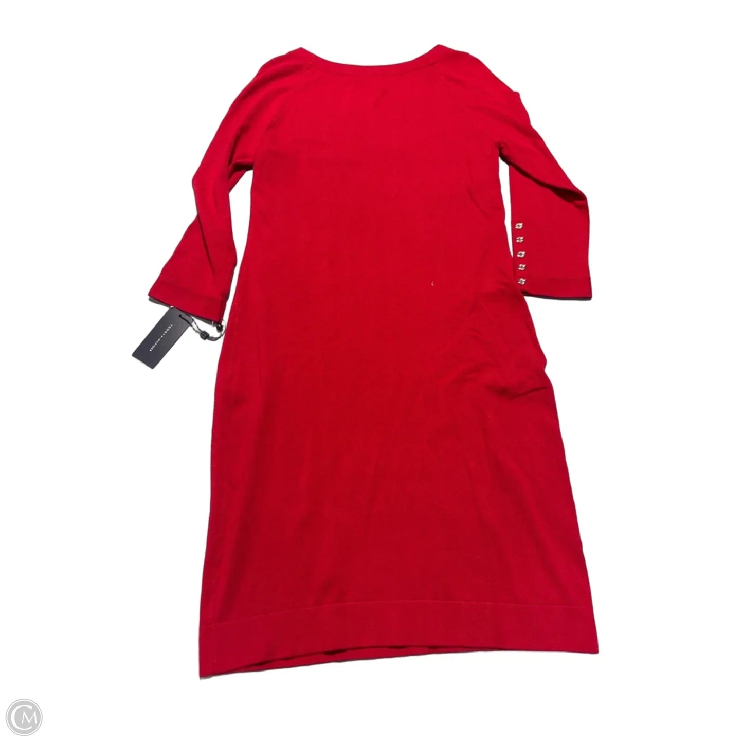 Dress Casual Short By Tommy Hilfiger In Red, Size: M