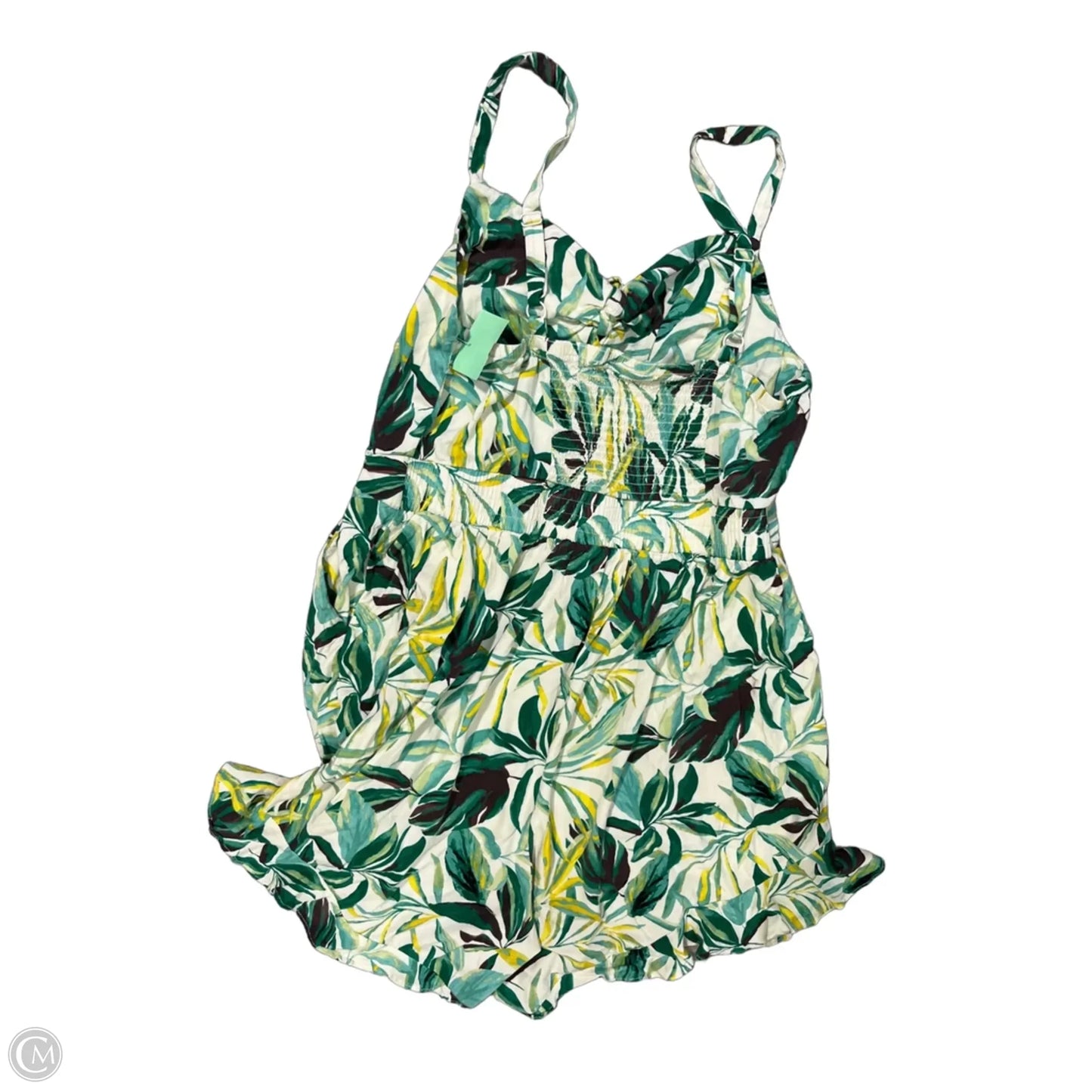 Romper By Torrid In Tropical Print, Size: 1x