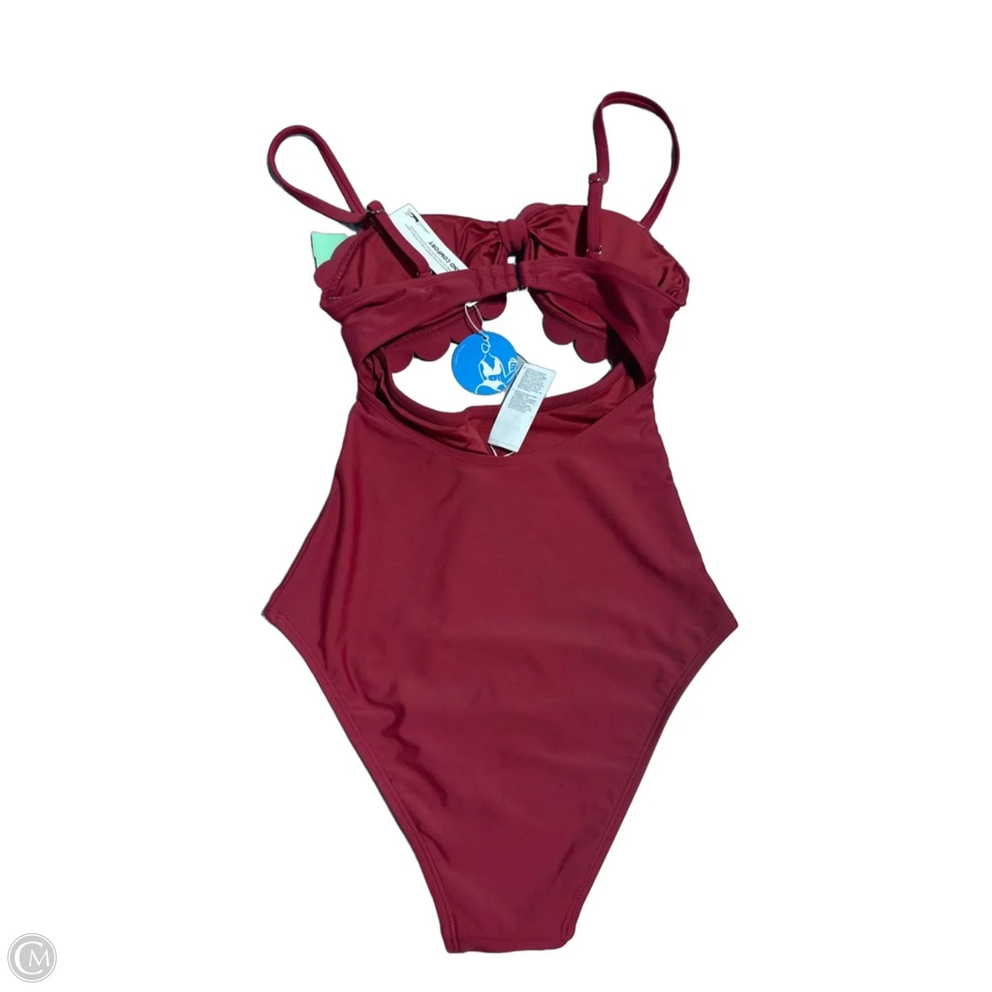 Swimsuit By Cupshe In Red, Size: Xs