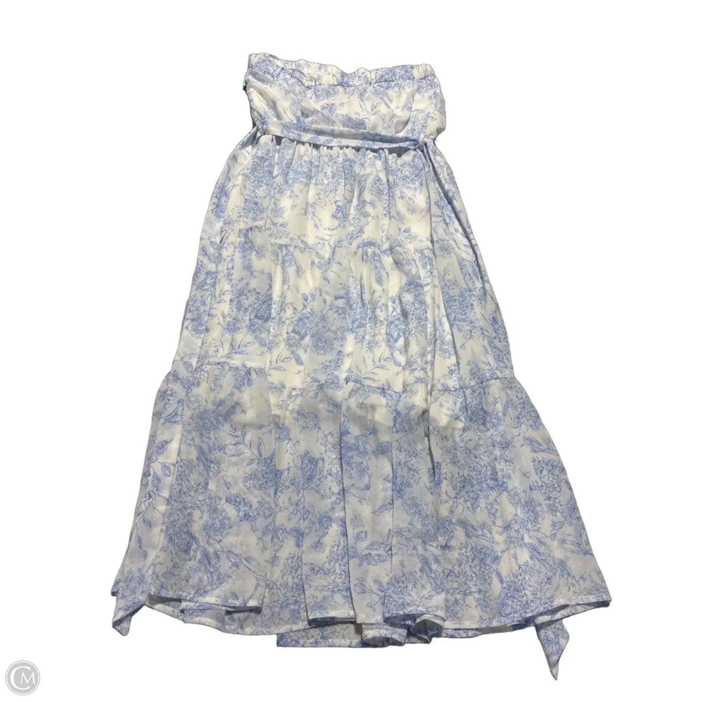 Dress Casual Maxi By Eesome In Blue & White, Size: S