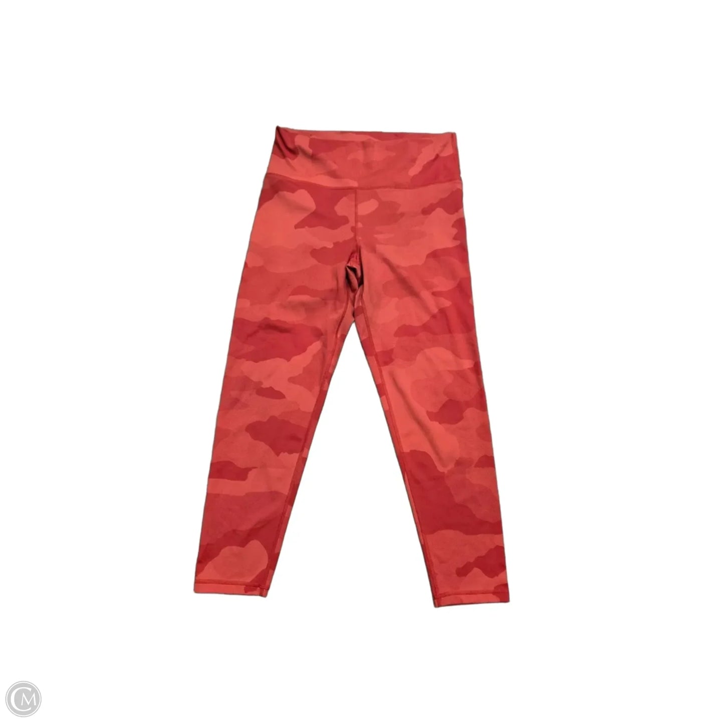 Athletic Leggings By Aerie In Pink & Red, Size: Xl