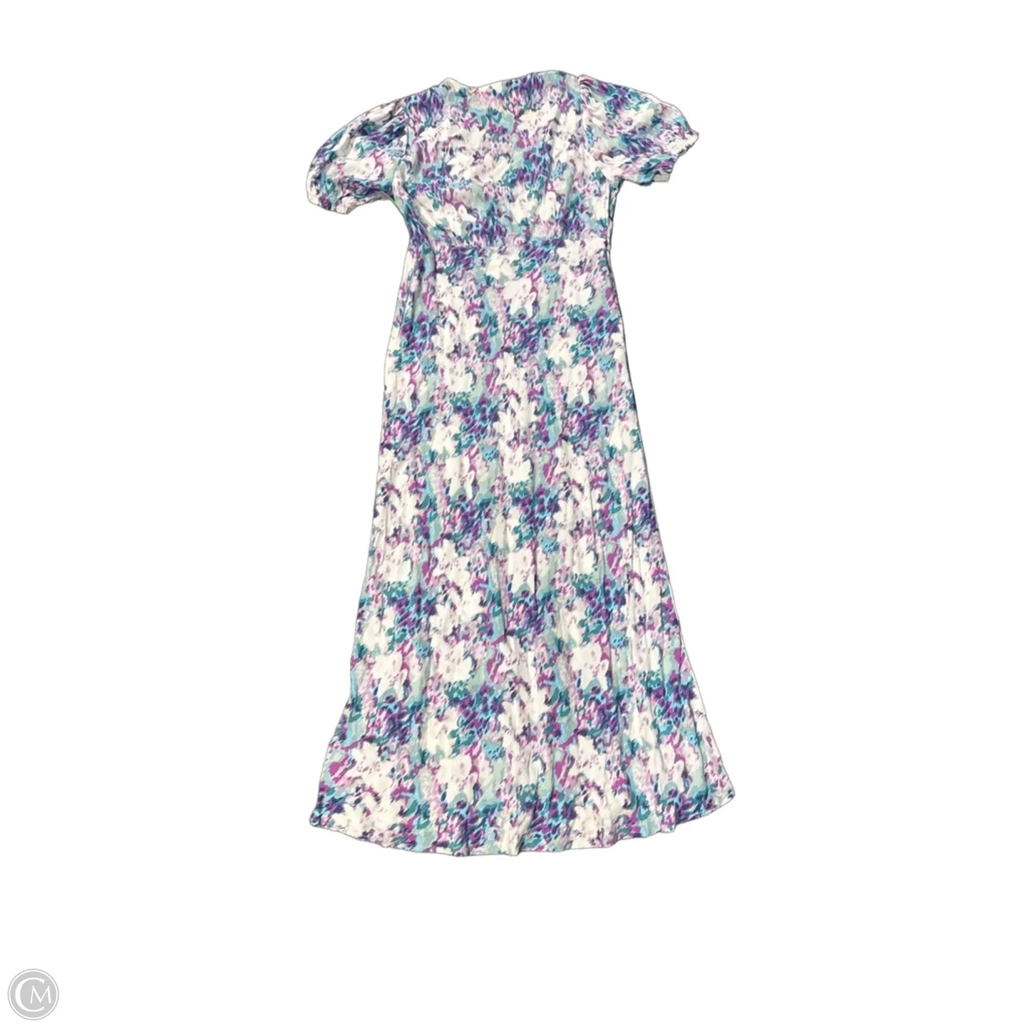 Dress Casual Maxi By A New Day In Blue & Purple, Size: M
