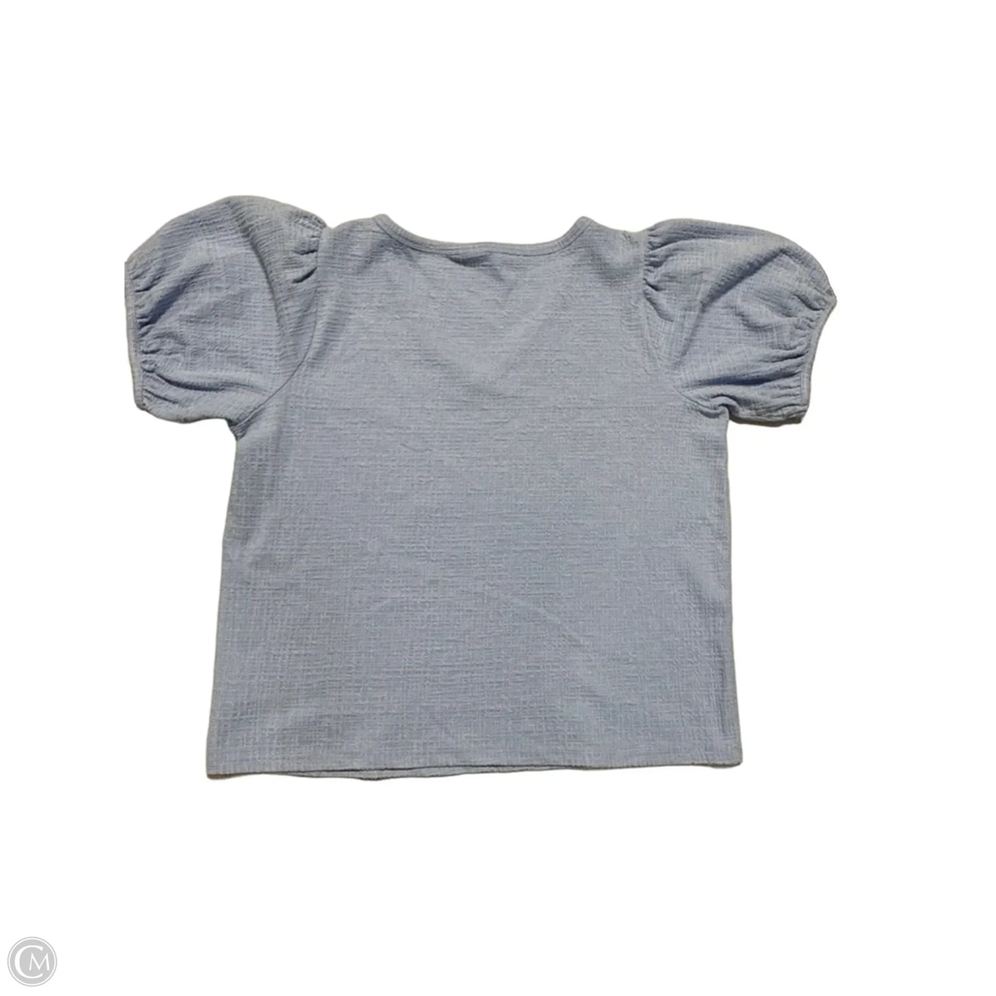 Top Short Sleeve By Ana In Blue, Size: Xl