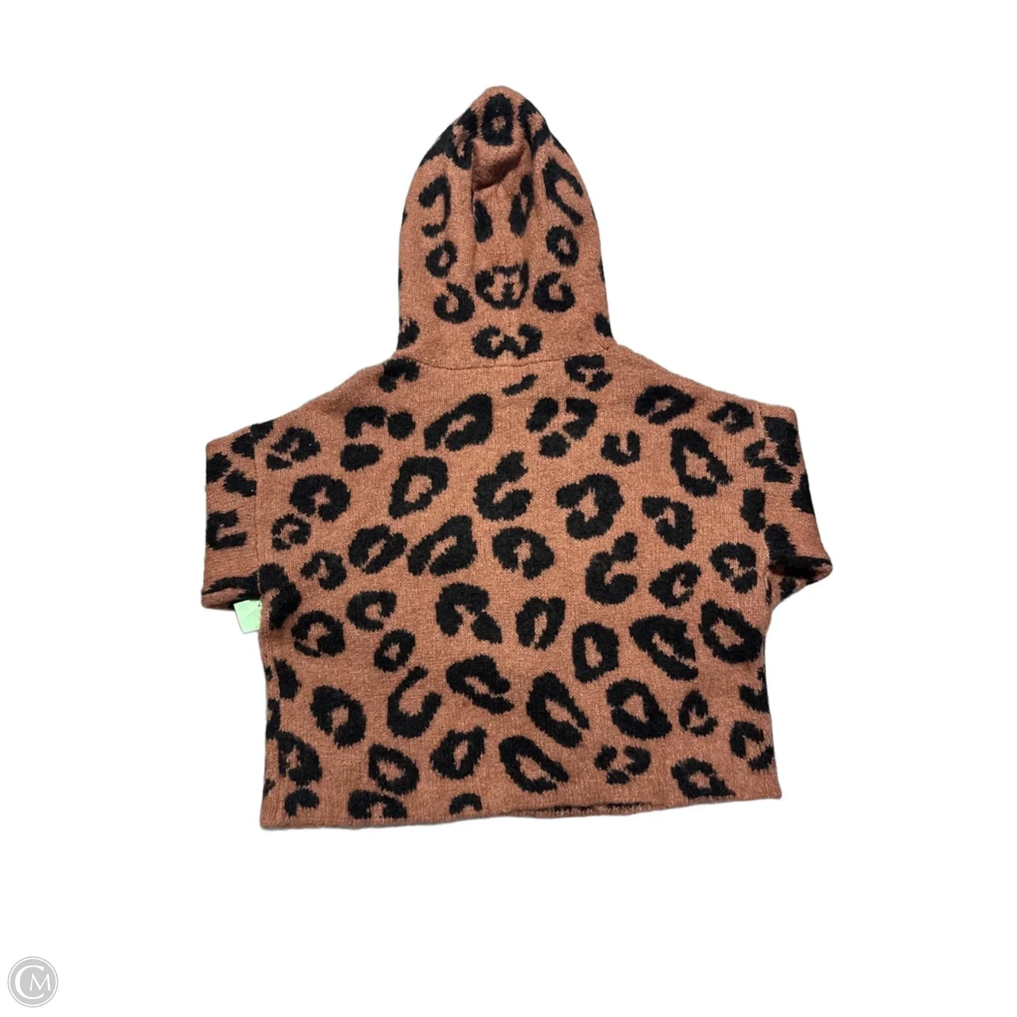 Sweatshirt Hoodie By Victorias Secret In Black & Brown, Size: M