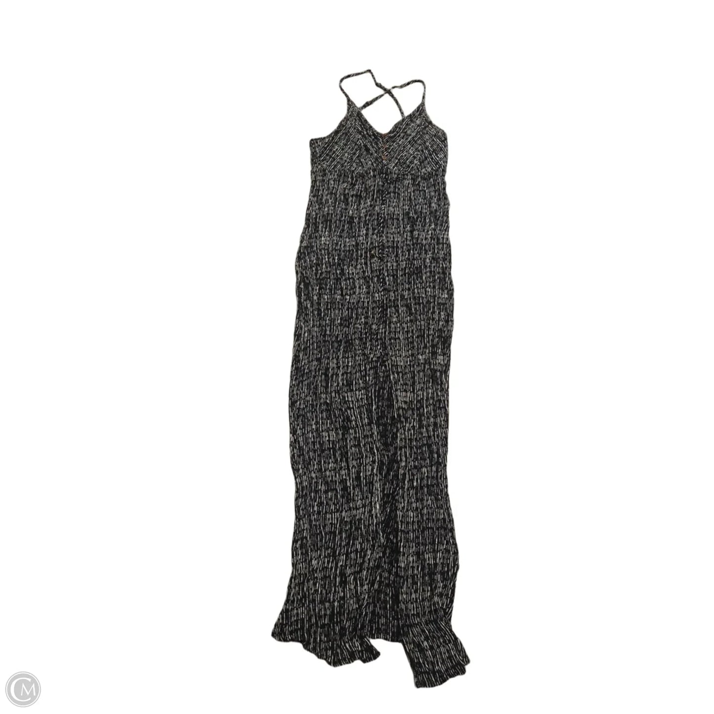 Dress Casual Maxi By Oneill In Black & White, Size: L