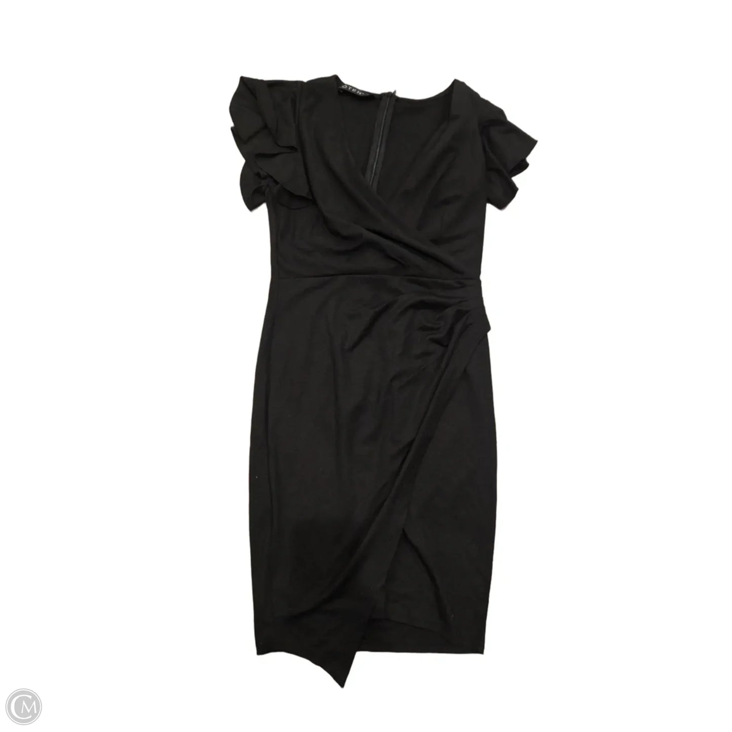 Dress Casual Midi By Cmc In Black, Size: S