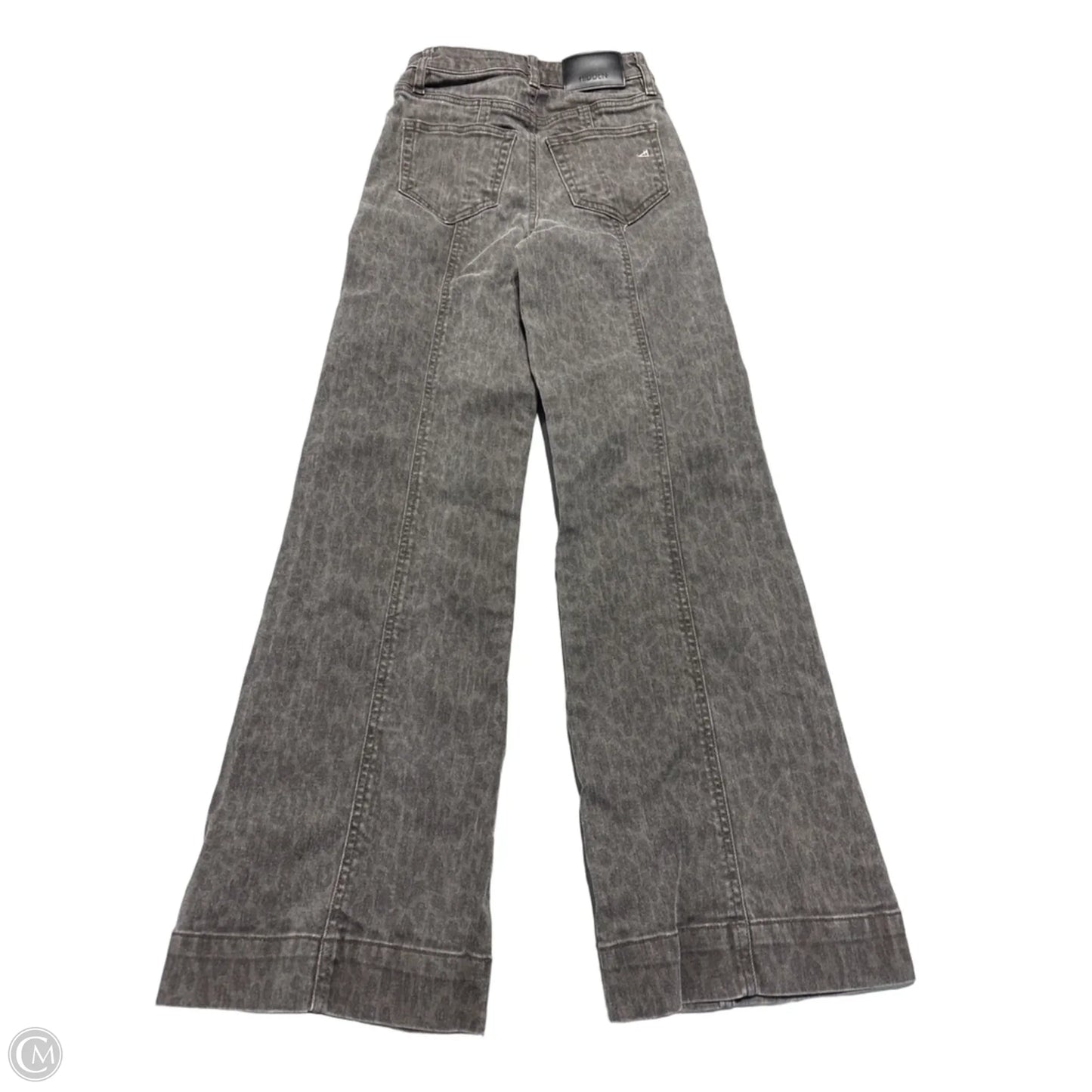 Jeans Wide Leg By Hidden In Grey, Size: 0
