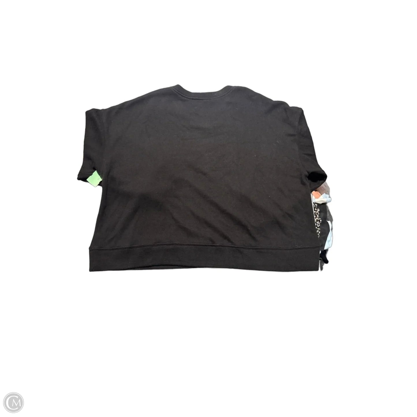 Top Long Sleeve By Philosophy In Black, Size: 3x