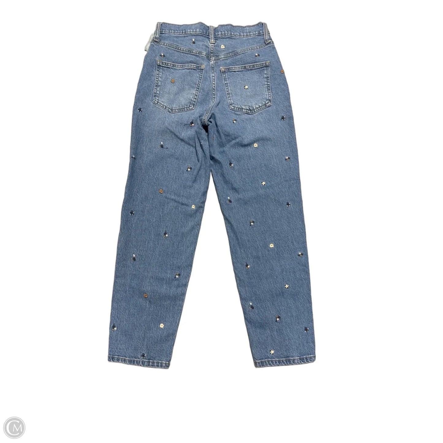 Jeans Straight By Universal Thread In Blue Denim, Size: 0