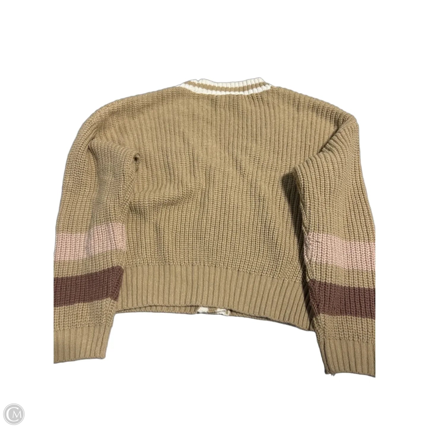 Sweater By Love Tree In Tan, Size: M