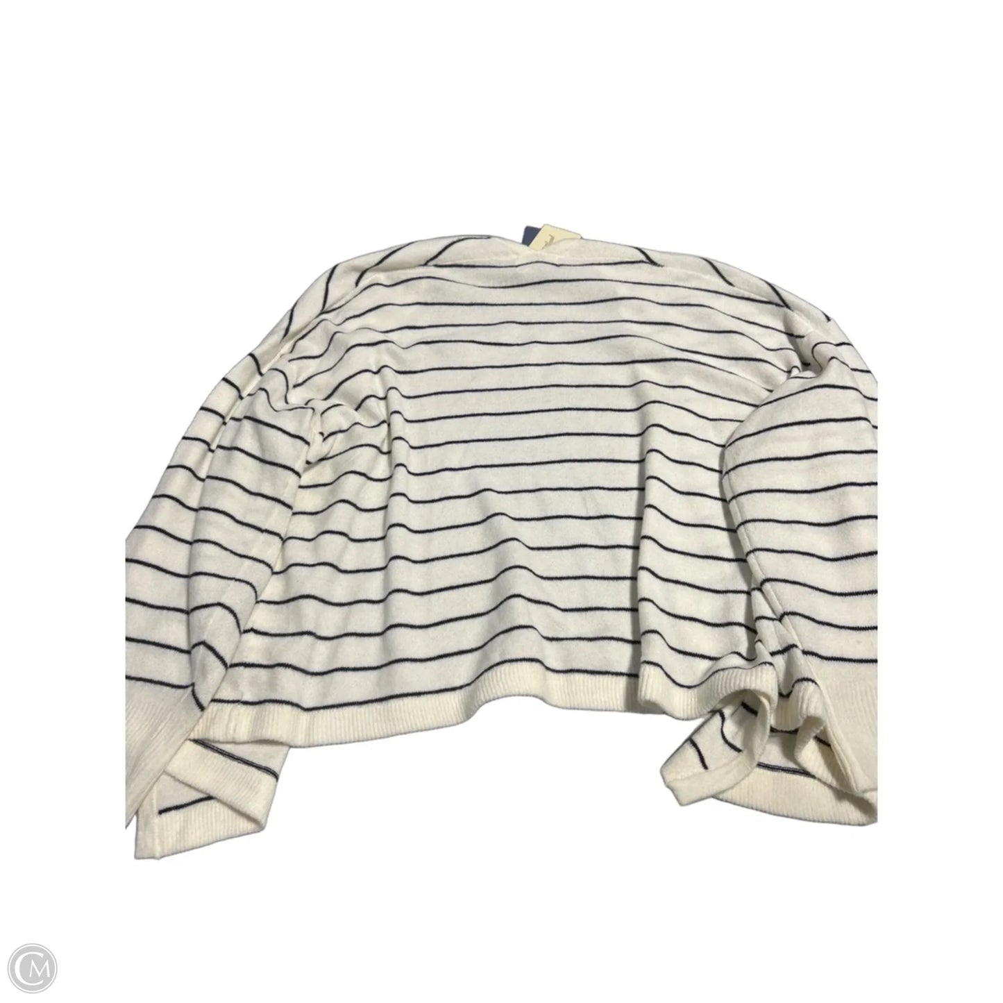 Cardigan By Universal Thread In Black & Cream, Size: Xxl