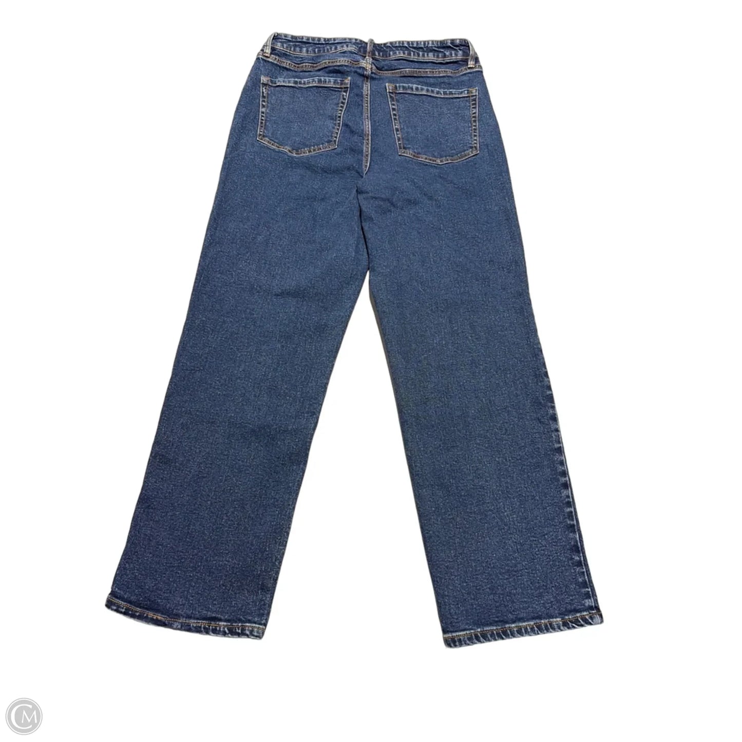Jeans Wide Leg By Ava & Viv In Blue Denim, Size: 16