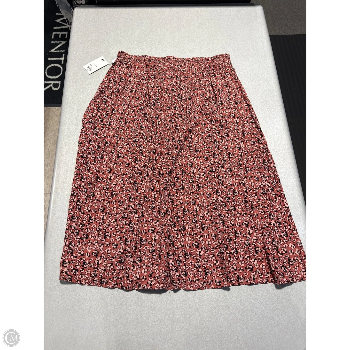 Skirt Maxi By Nine West In Floral Print, Size: L