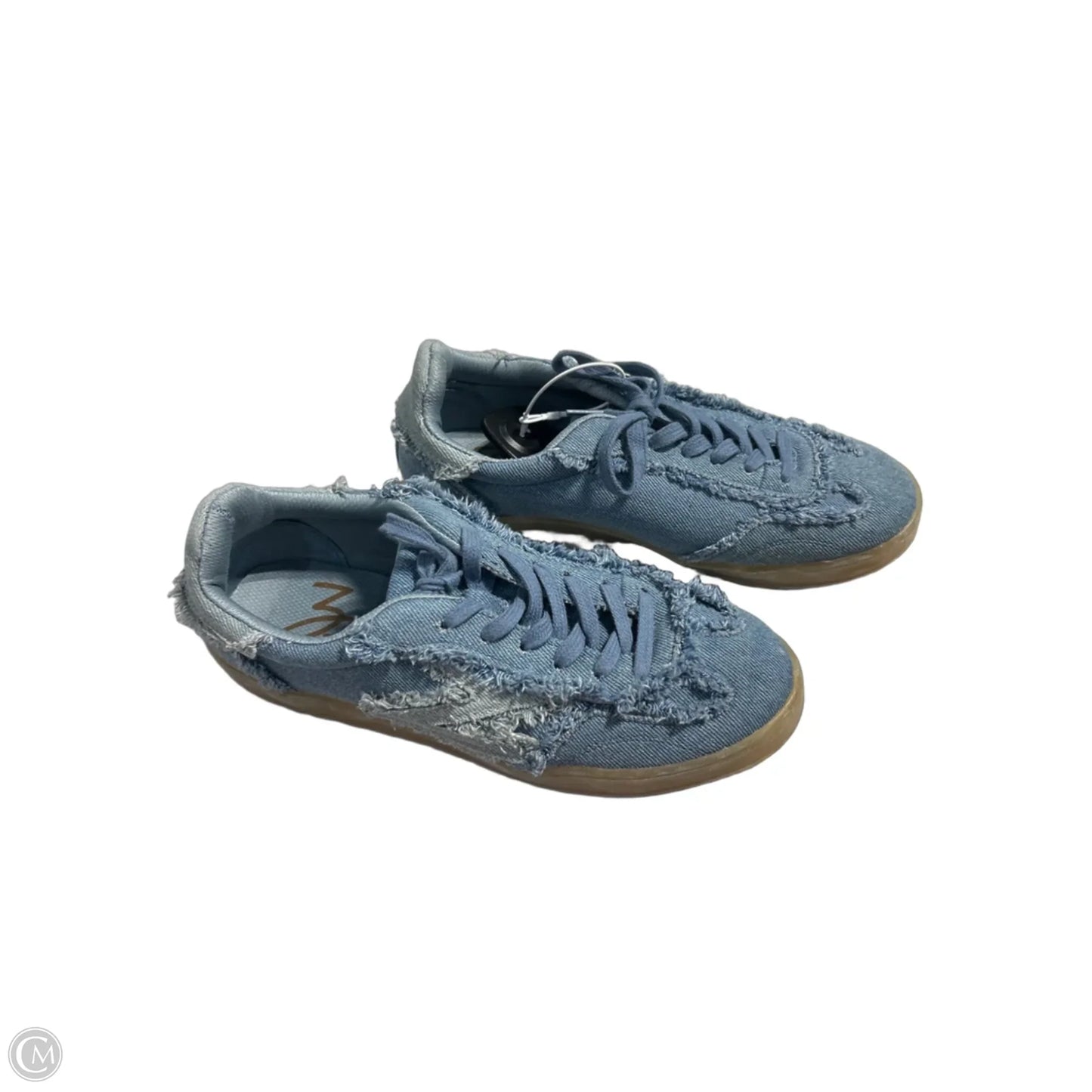 Shoes Sneakers By Zodiac In Blue, Size: 8