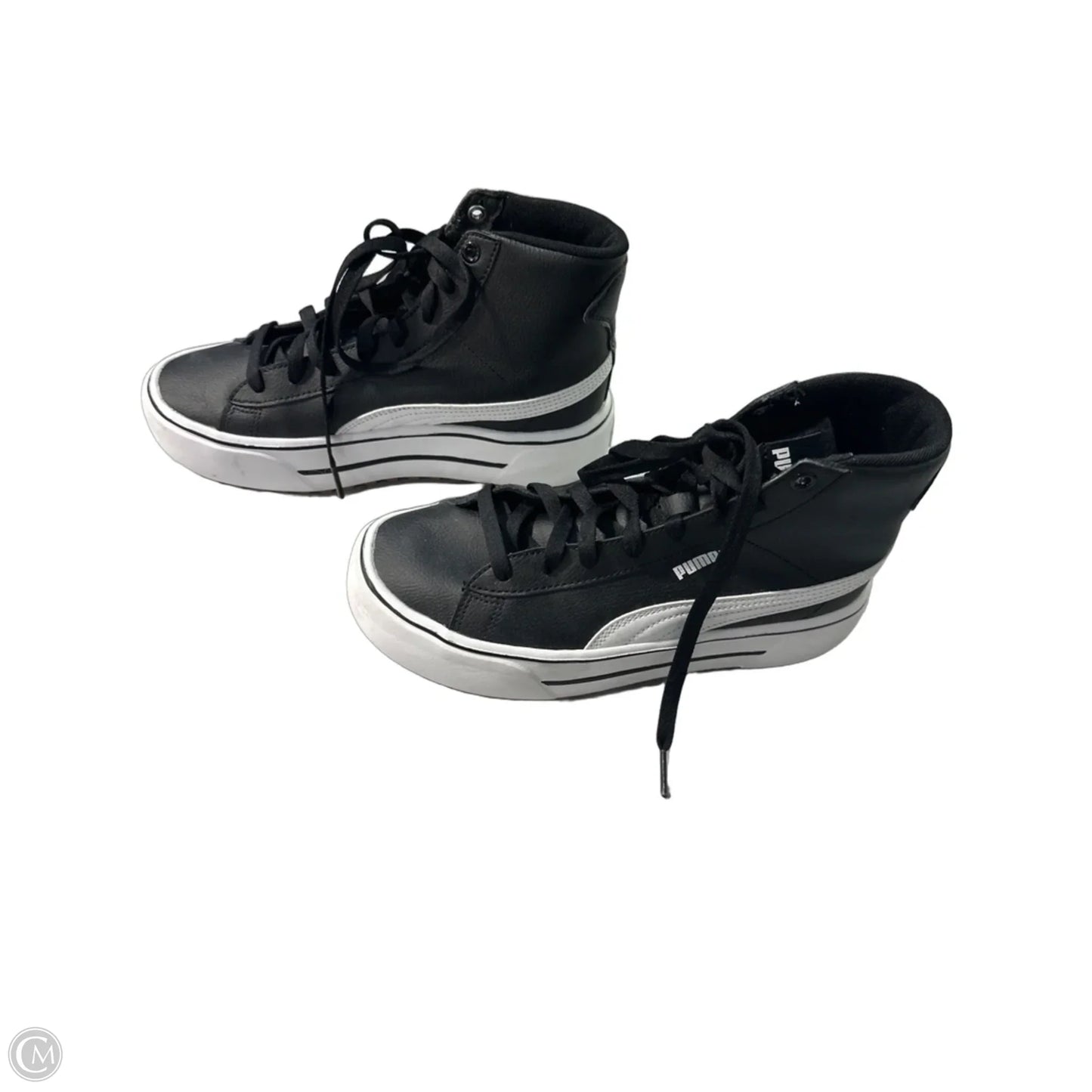 Shoes Sneakers Platform By Puma In Black, Size: 7.5