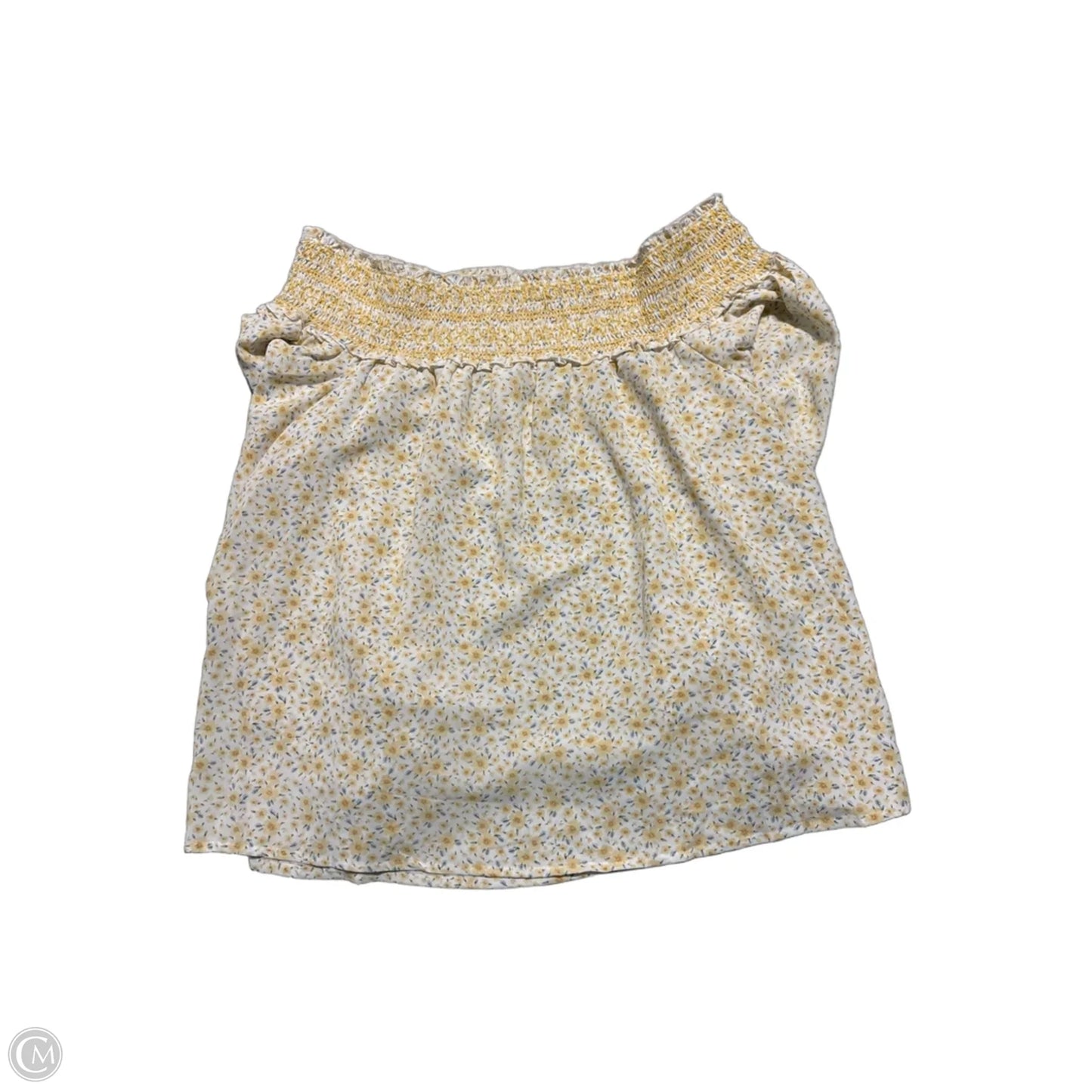 Top Long Sleeve By Promesa In Floral Print, Size: M