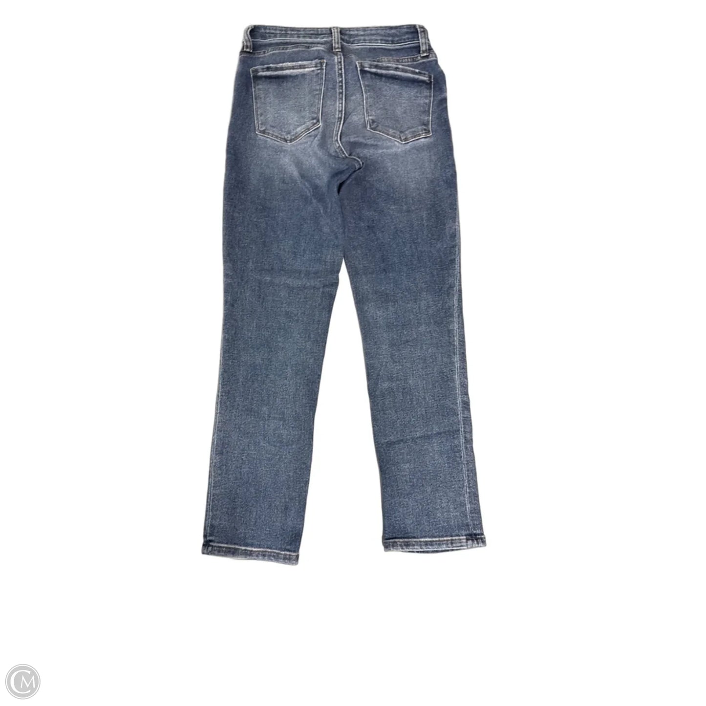 Jeans Straight By Evereve In Blue Denim, Size: 2