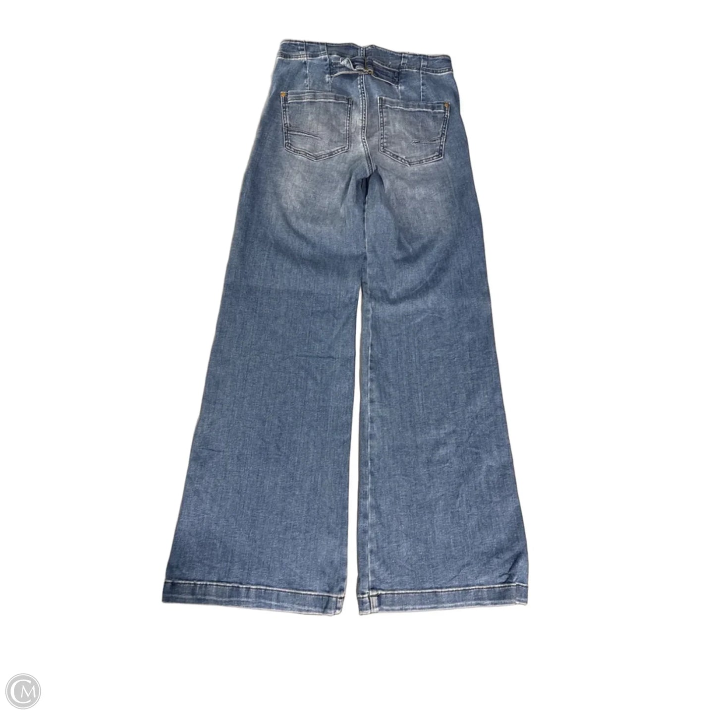 Jeans Wide Leg By Pilcro In Blue Denim, Size: 4