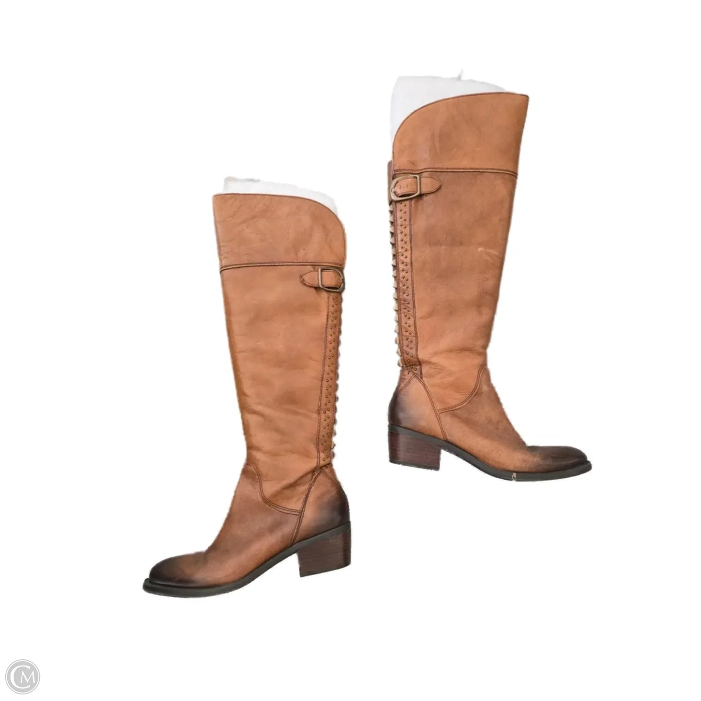 Boots Knee Flats By Vince Camuto In Brown, Size: 6.5