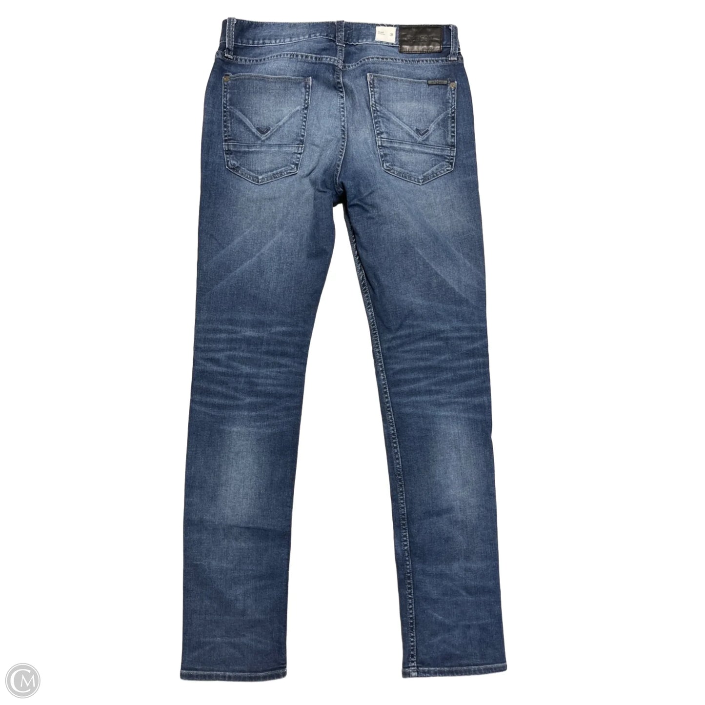 Jeans Boot Cut By Hudson In Blue Denim, Size: 12