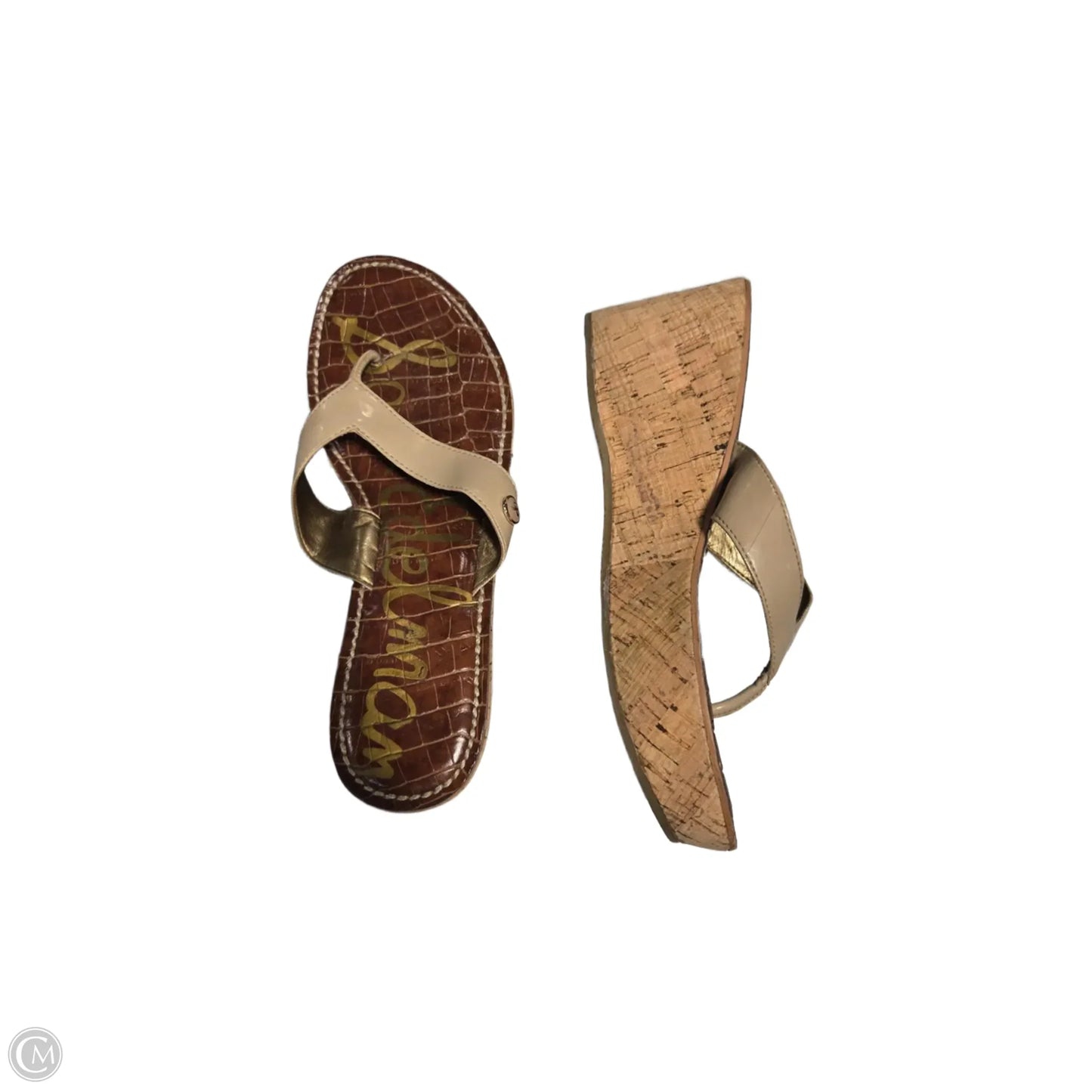 Sandals Flats By Sam Edelman In Brown, Size: 6.5