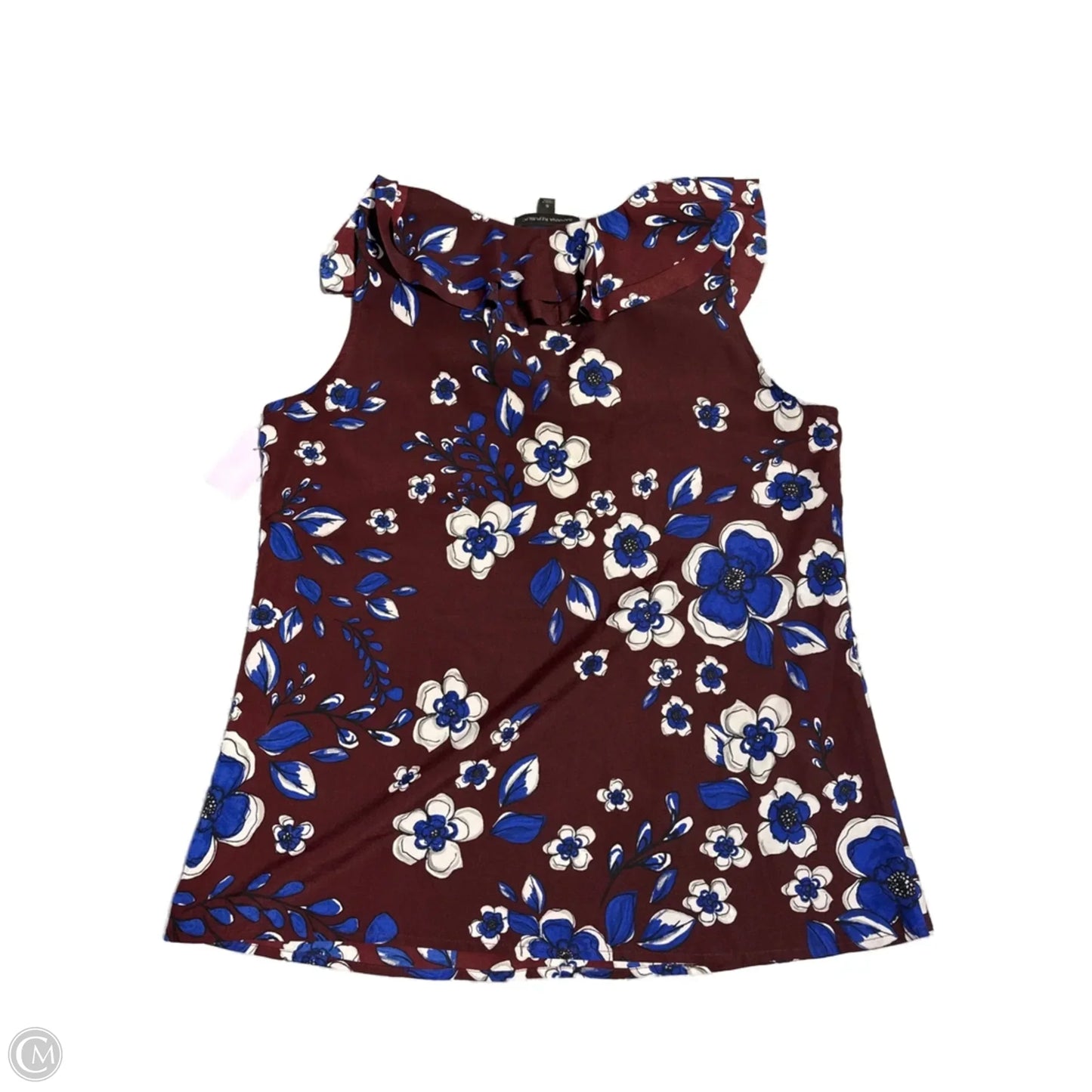 Tank Top By Banana Republic In Floral Print, Size: S