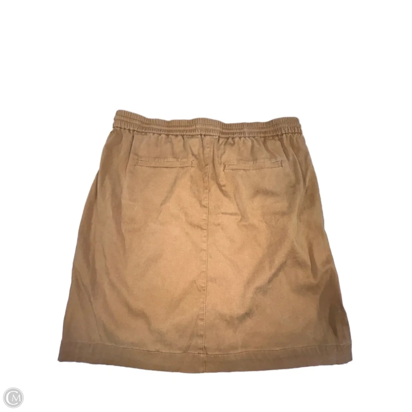 Skirt Mini & Short By Liverpool In Tan, Size: Xl