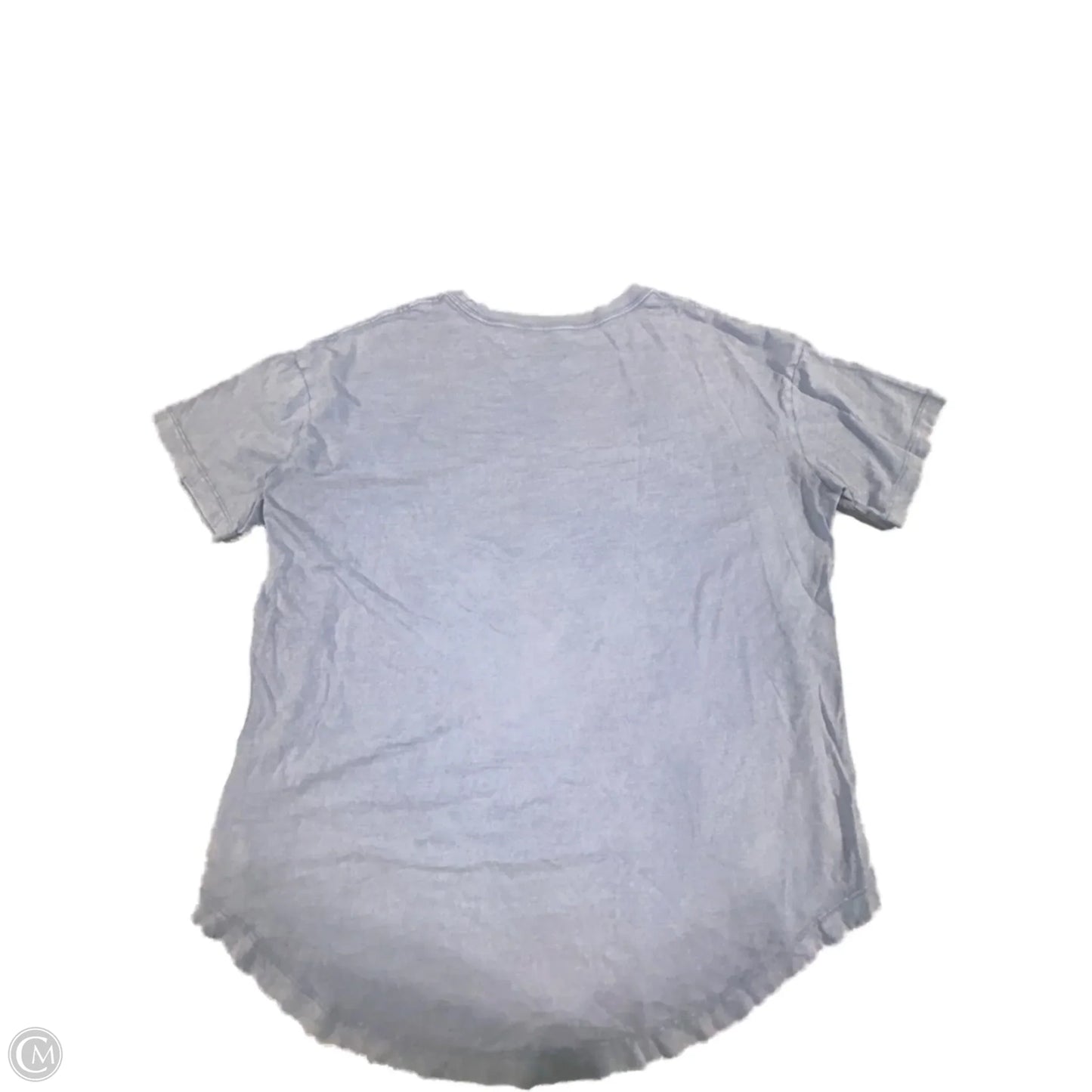 Top Short Sleeve Basic By Aerie In Blue, Size: M