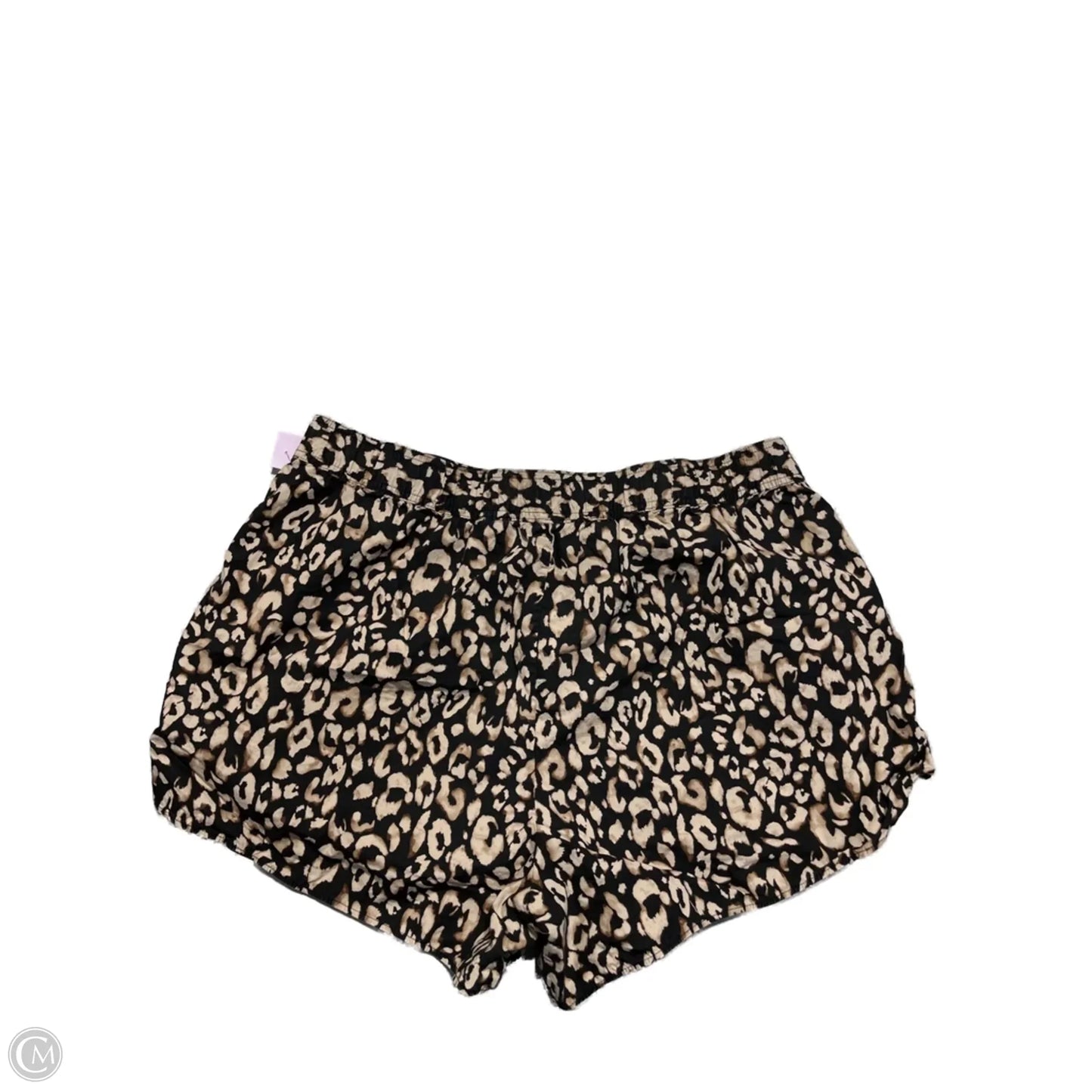 Shorts By H&m In Animal Print, Size: Xl
