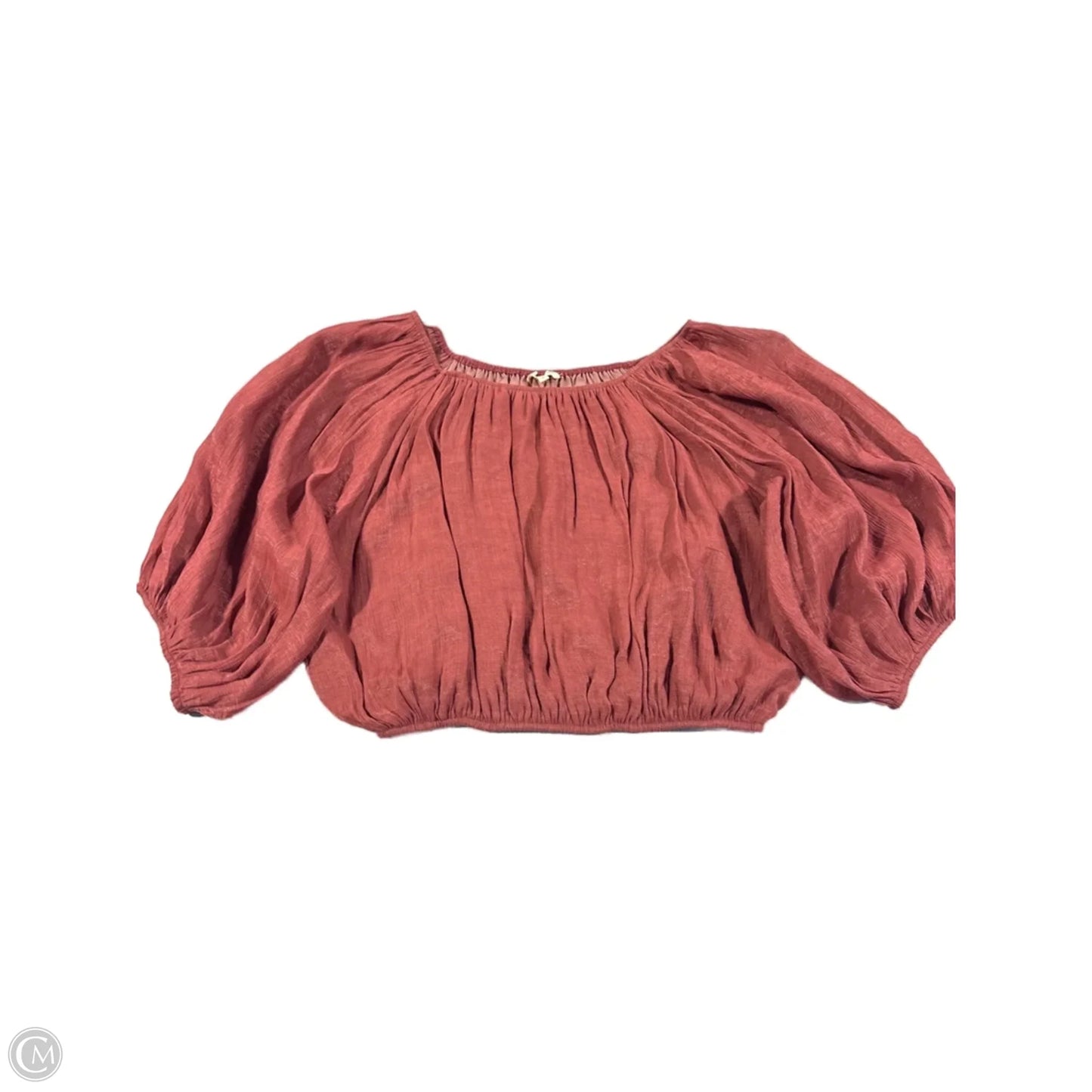 Top Short Sleeve By La Miel In Red, Size: S