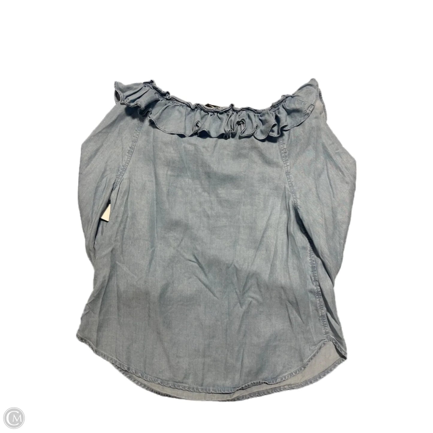 Top Long Sleeve By Ralph Lauren In Blue, Size: Xs